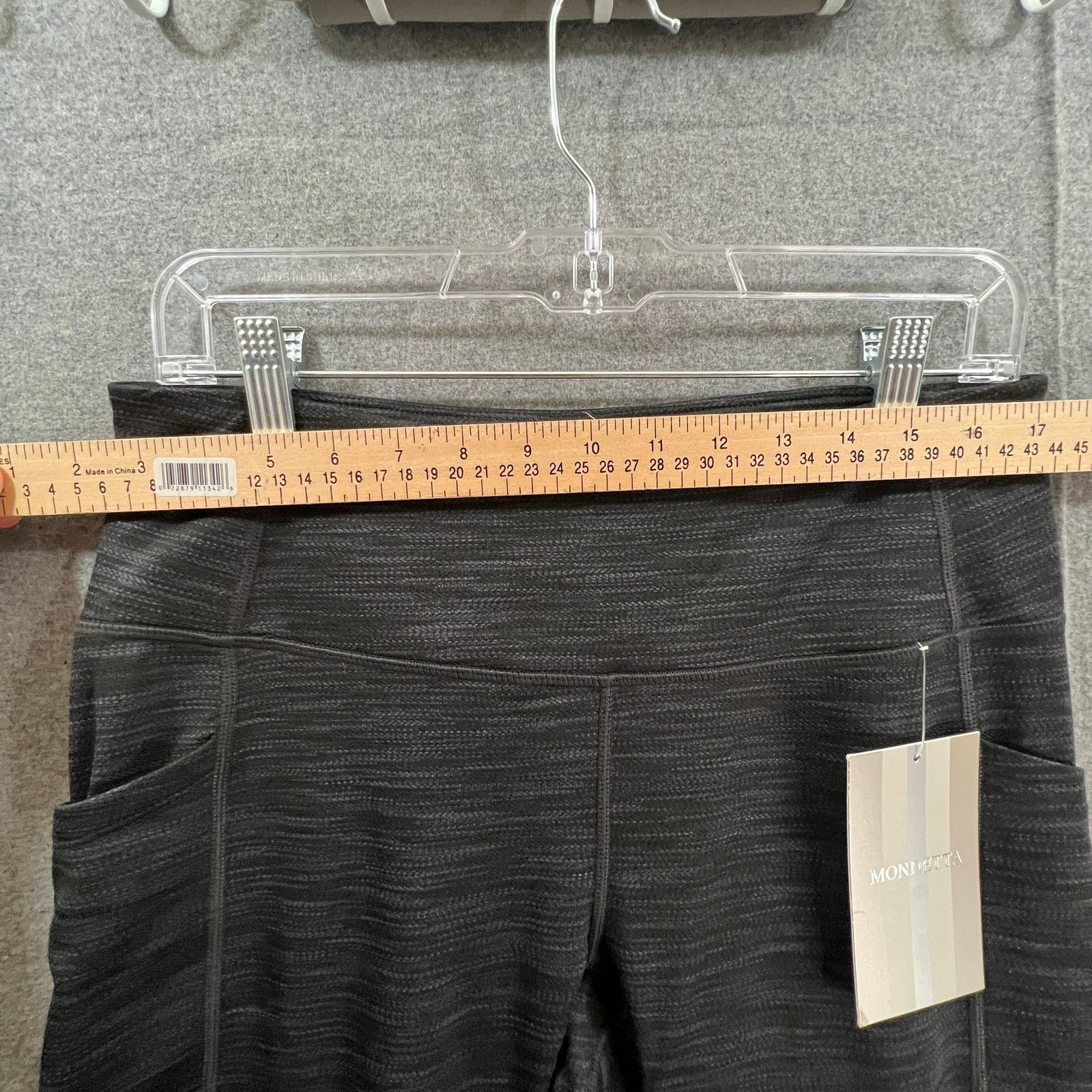 Other MONDETTA Black High Waisted Leddings Women's Size Medium Size 28" / US 6 / IT 42 - 5 Thumbnail
