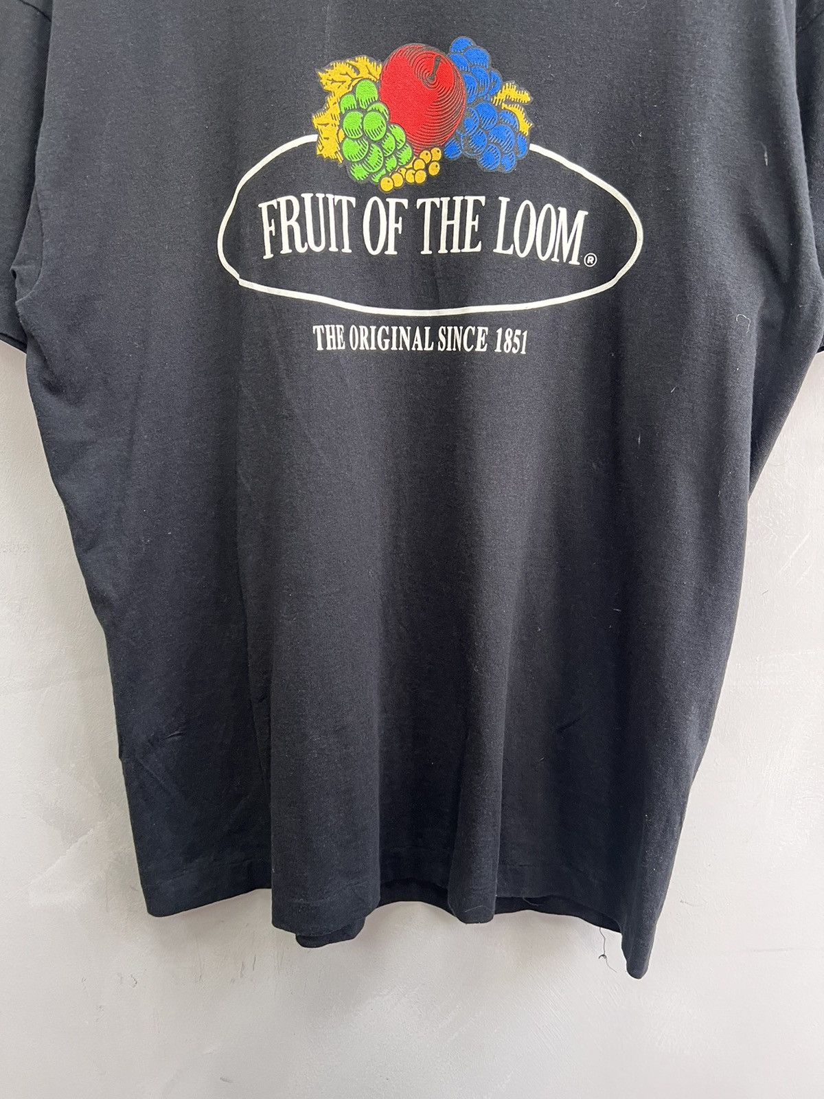 Fruit Of The Loom Vintage 90s Fruit of the Loom T-Shirt (L) Kanye vibe Size US L / EU 52-54 / 3 - 5 Thumbnail
