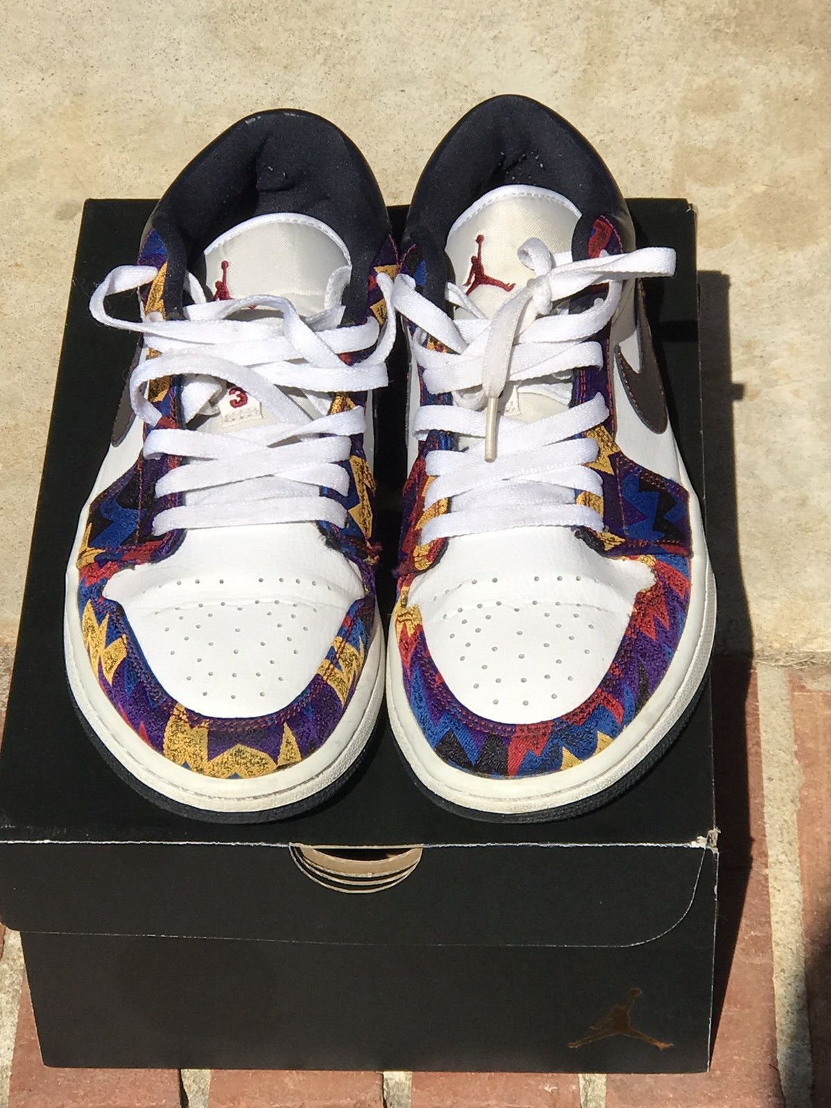 Jordan Brand Air Jordan 1 SE Low Nothing But Net Size 8.5 Size US 8.5 / EU 41-42 - 3 Thumbnail