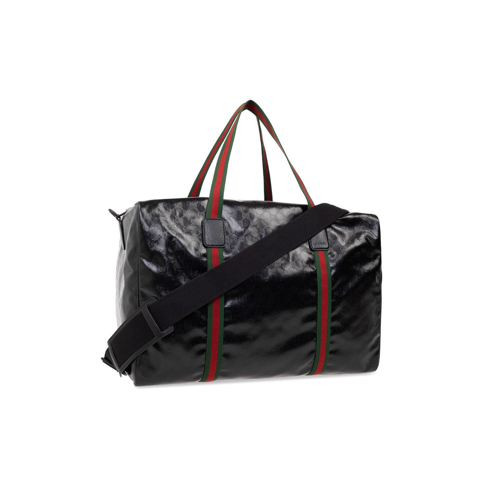 Gucci GUCCI Black GG Fabric Duffle Bag New & Authentic Size ONE SIZE - 3 Thumbnail