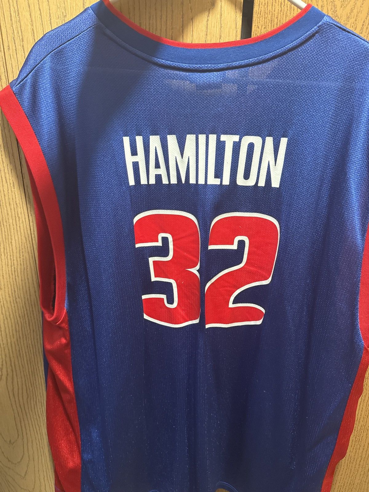 Reebok 2XL Vintage Pistons Jersey - Reebok Size US XXL / EU 58 / 5 - 2 Thumbnail