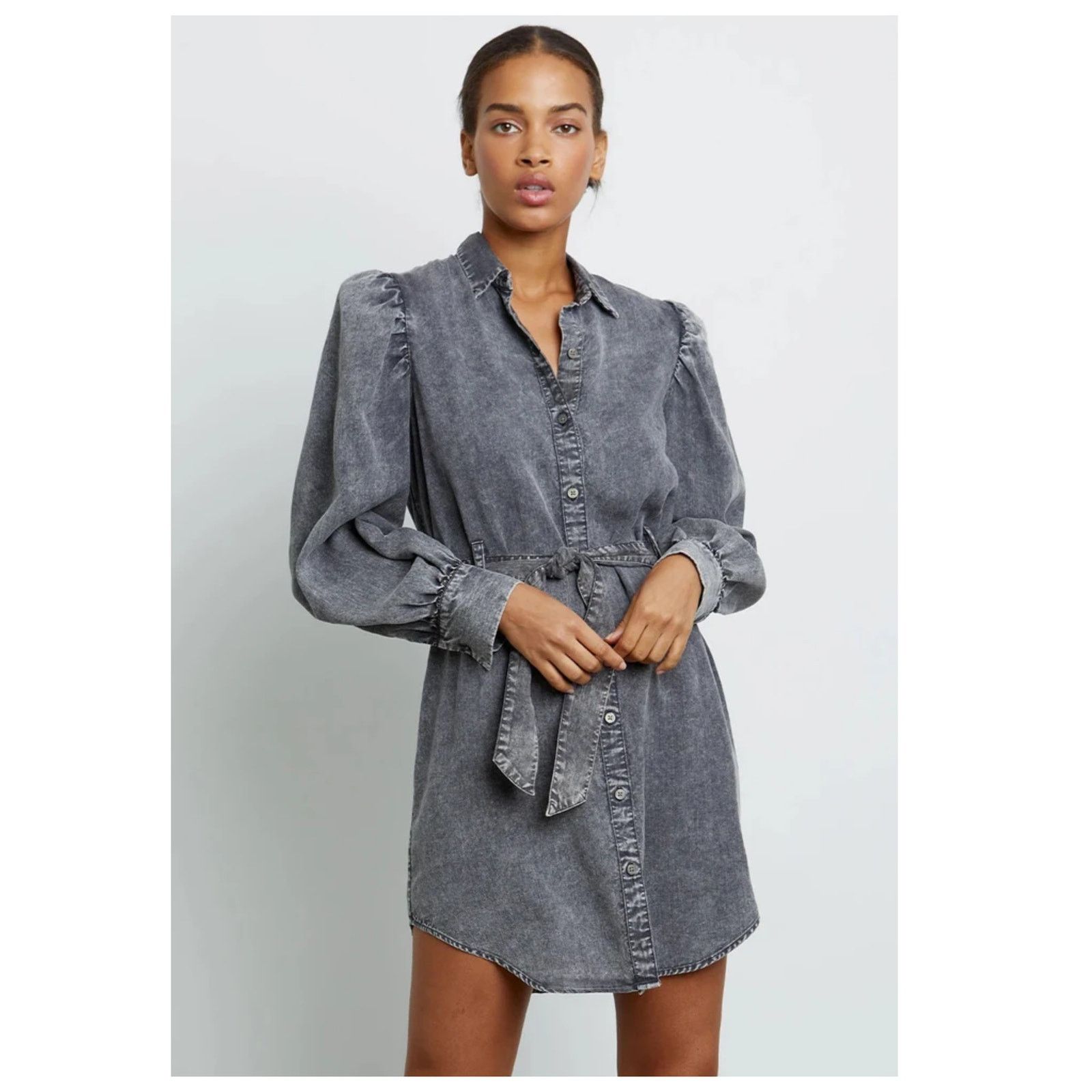 Rails RAILS Adele Acid-wash Denim Dress Size XXL Size XXL / US 16-18 / IT 52-54 - 1 Thumbnail