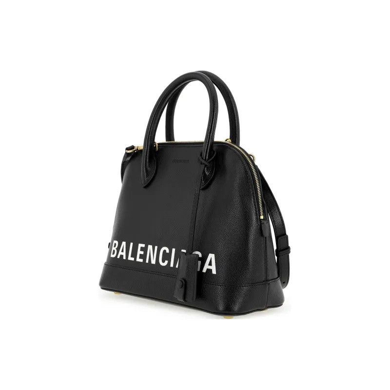 Balenciaga o1mt1gz1224 Size: OS / Ville Small Handbag in Black Size ONE SIZE - 2 Thumbnail