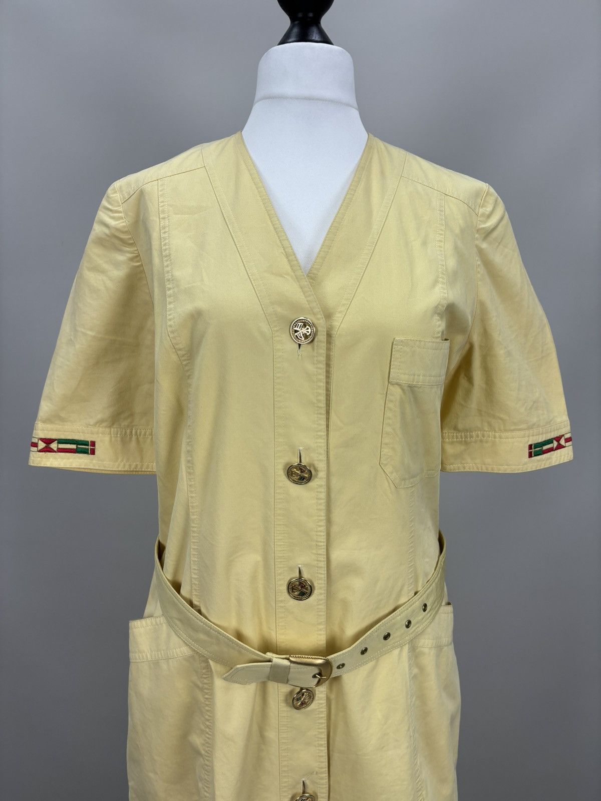 Womens vintage dresses Givenchy Size 40 Color Yellow