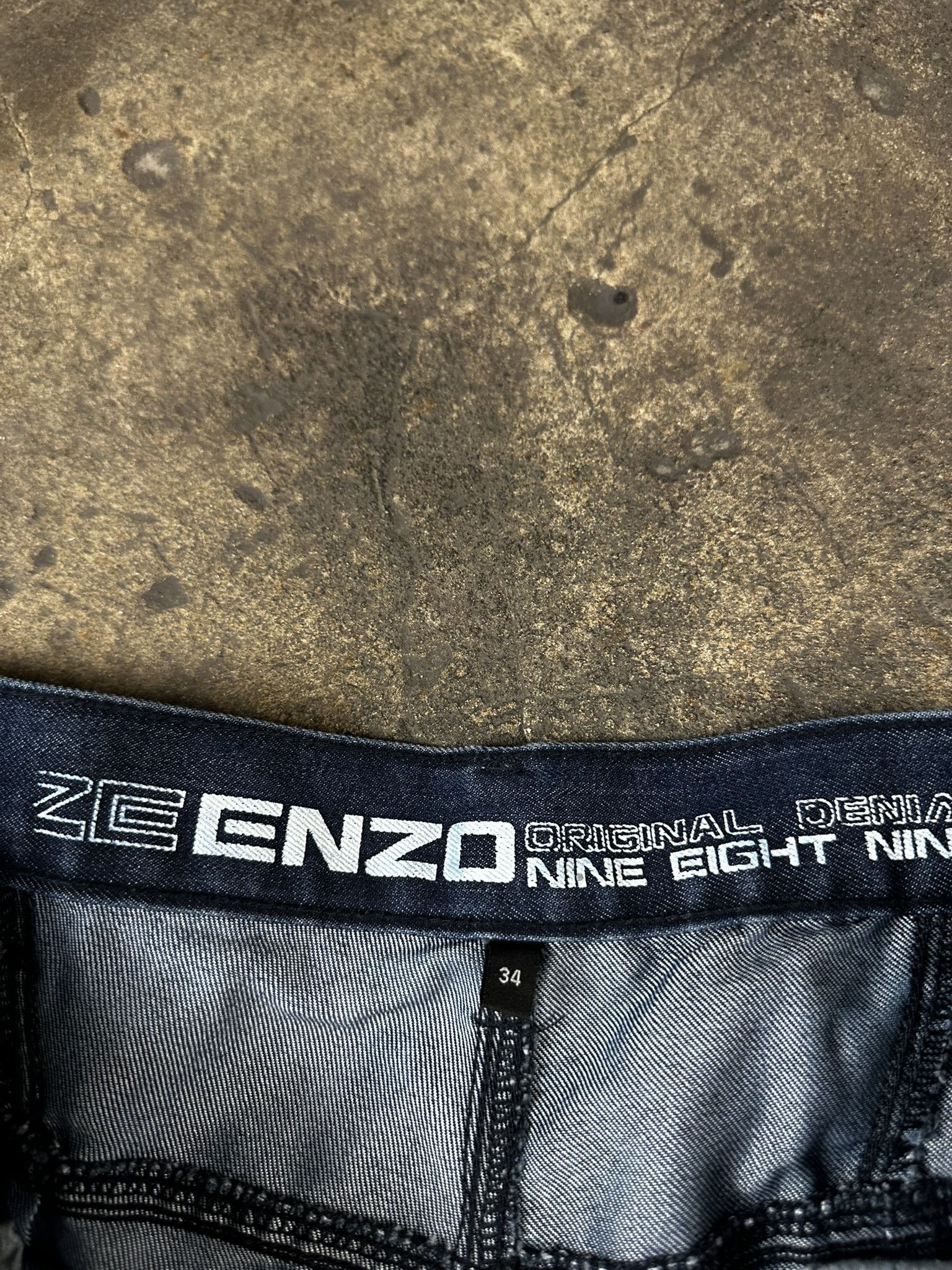 JNCO × Vintage Vintage Y2k Avant Garde Oversized Faded Jeans Shorts 2000s Size US 34 / EU 50 - 9 Thumbnail