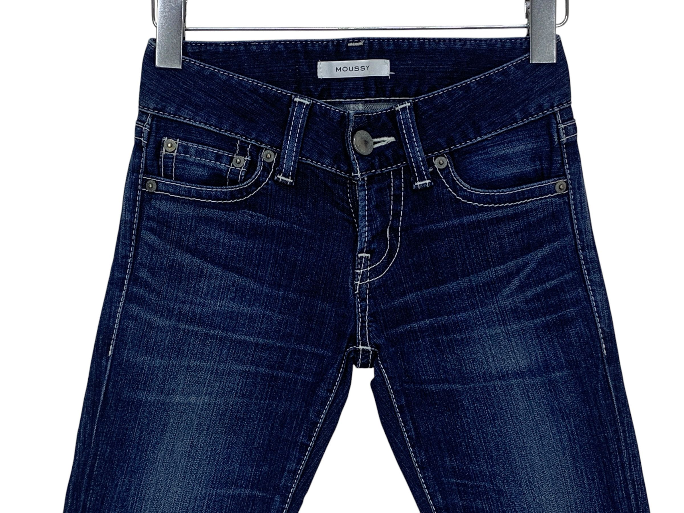 Japanese Brand × MOUSSY Moussy Jeans Skinny Jeans Low Rise Jeans Size 25" / US 0 / IT 36 - 3 Thumbnail
