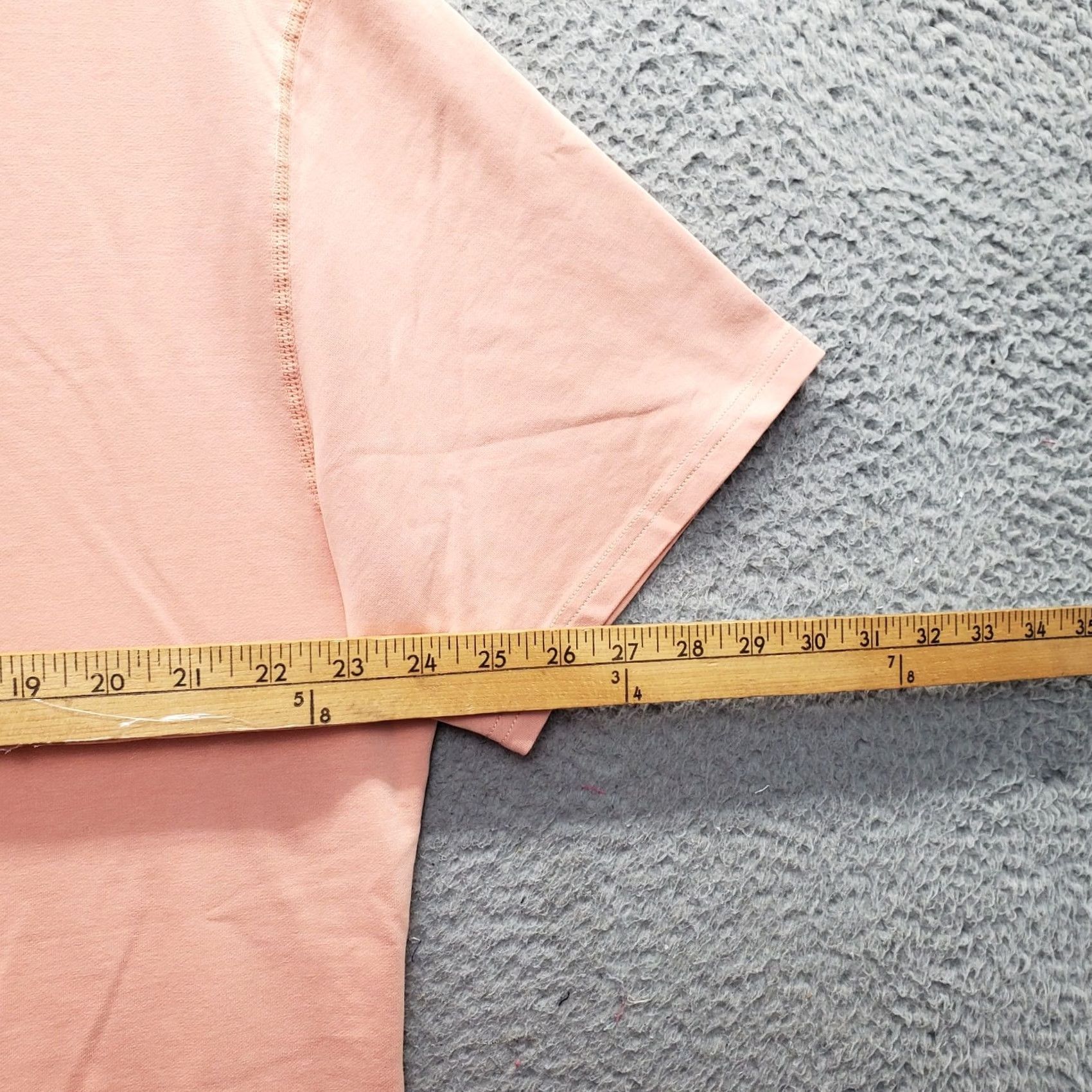 Other BYLT Womens T-Shirt Shirt XXL Salmon Stretch Short Sleeve Size XXL / US 16-18 / IT 52-54 - 4 Thumbnail