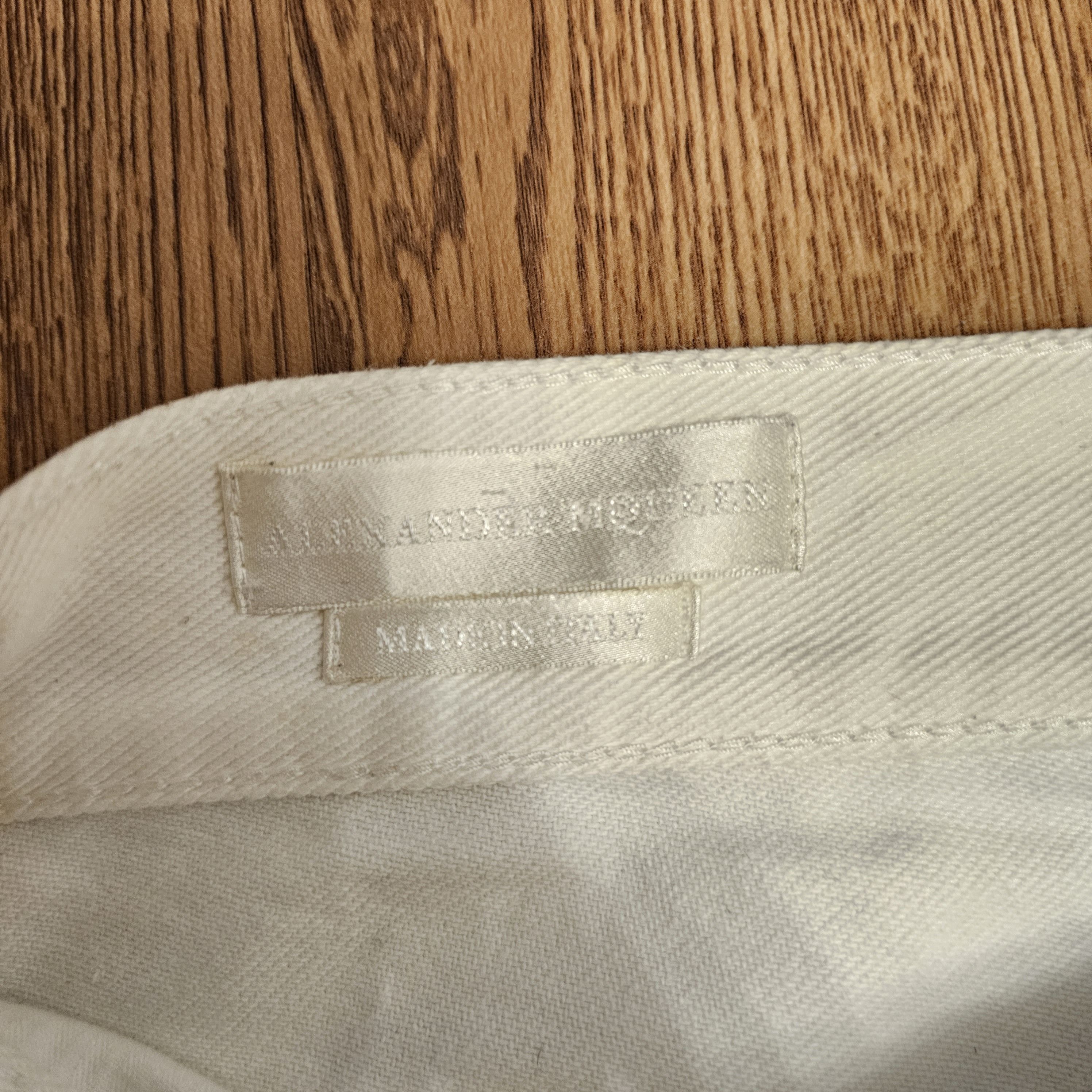 Alexander McQueen Archive 2011 Alexander McQueen Denim | Slim Fit Size US 30 / EU 46 - 7 Thumbnail