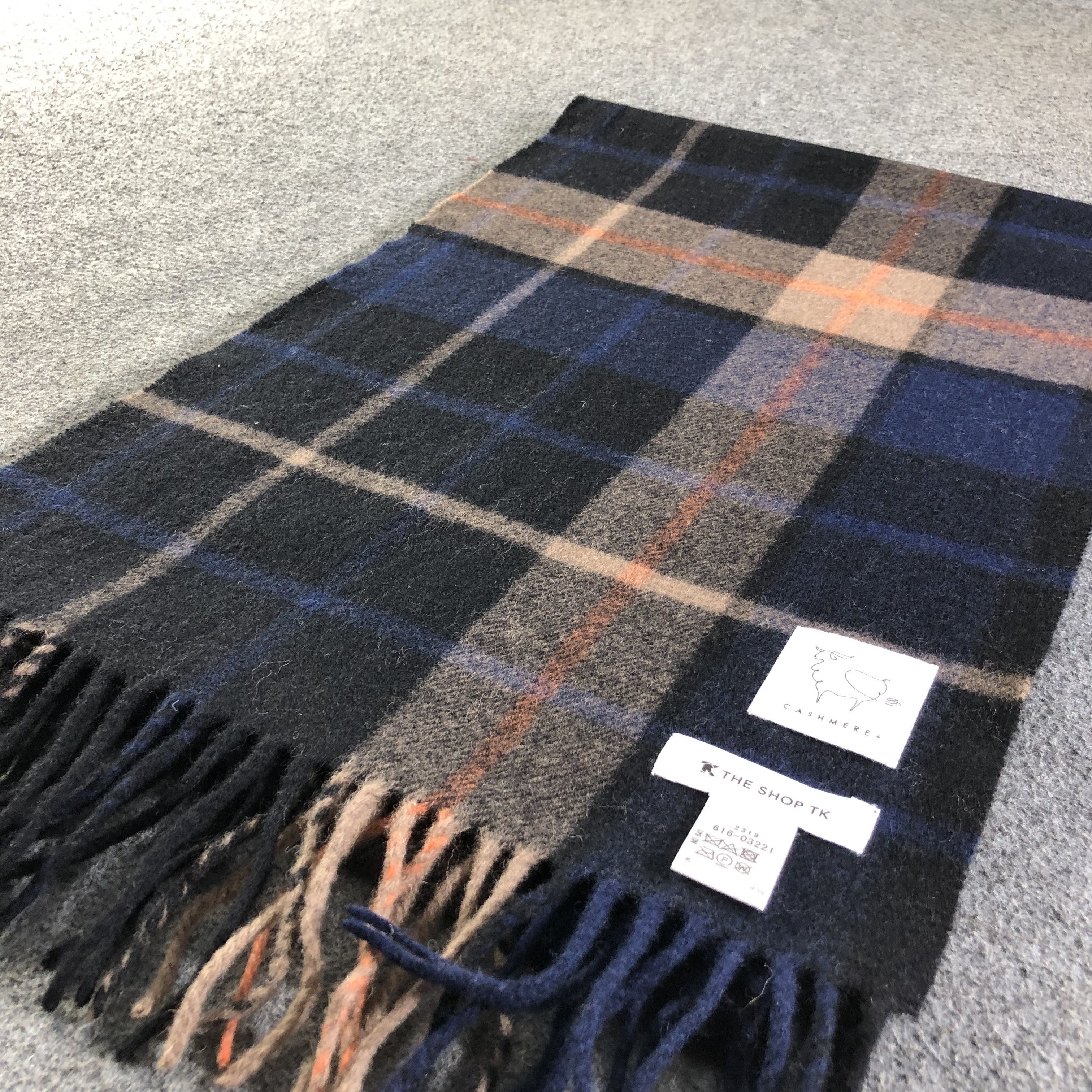 Takeo Kikuchi The Shop TK Cashmere Scarf Muffler Neckwear V2144 Size ONE SIZE - 4 Thumbnail