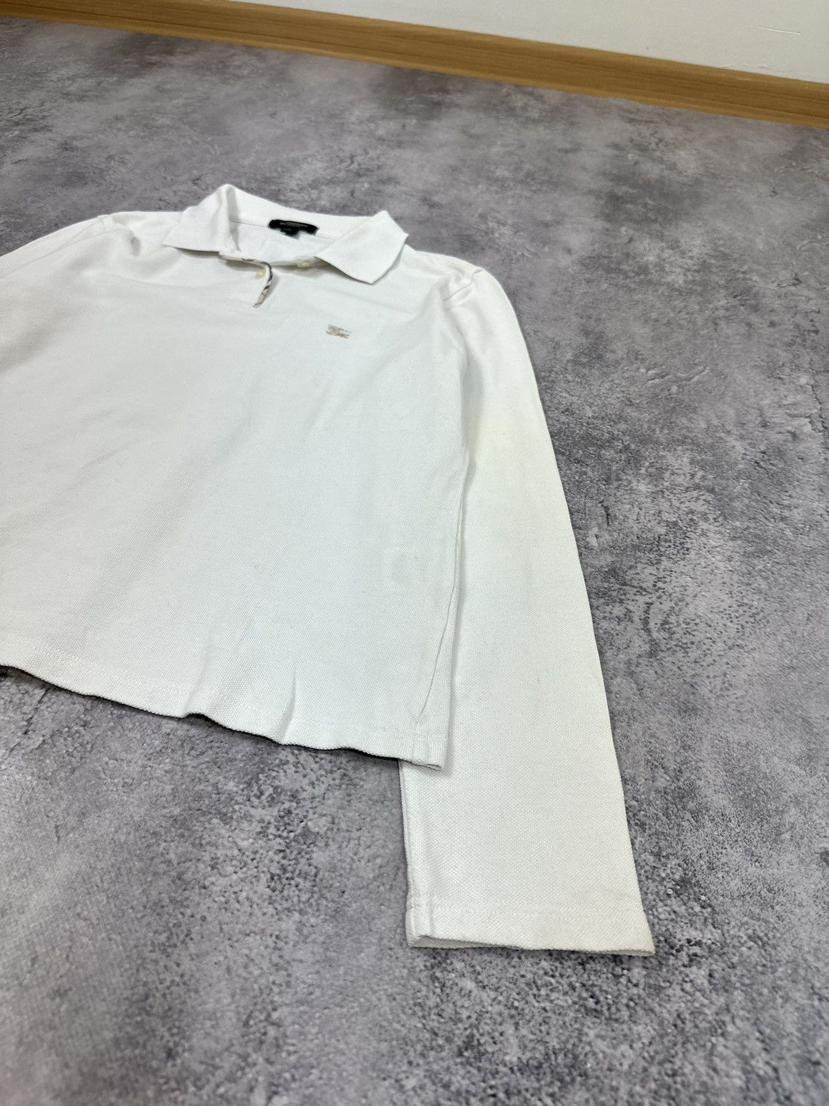 Burberry Vintage Burberry Nova Check Luxury Designer Long Sleeve Polo Size M / US 6-8 / IT 42-44 - 6 Thumbnail
