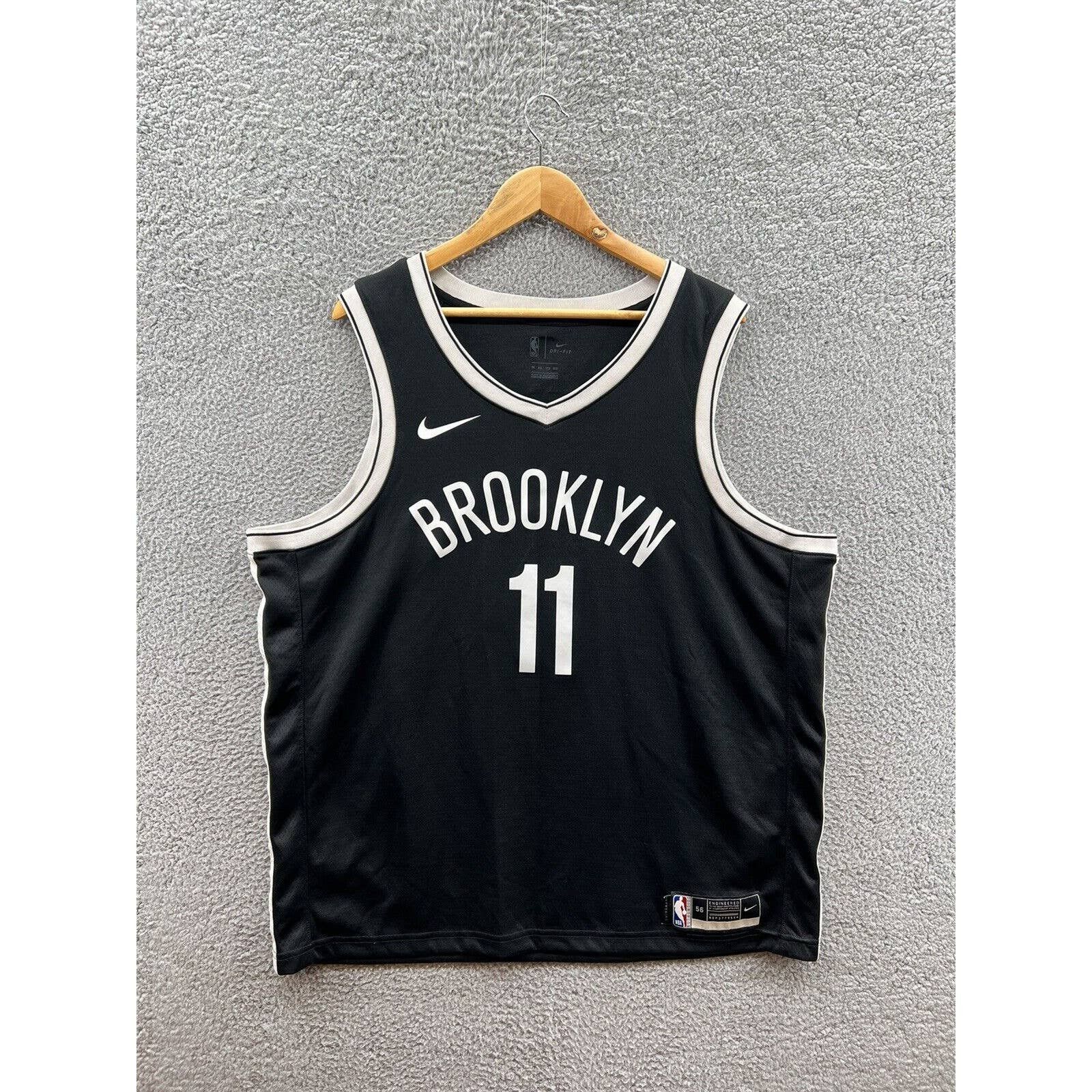【新品タグ付】Nike Brooklyn Nets Irving 11 ジャージ Brooklyn Nets Kyrie Irving #11 Nike Swingman Black Jersey