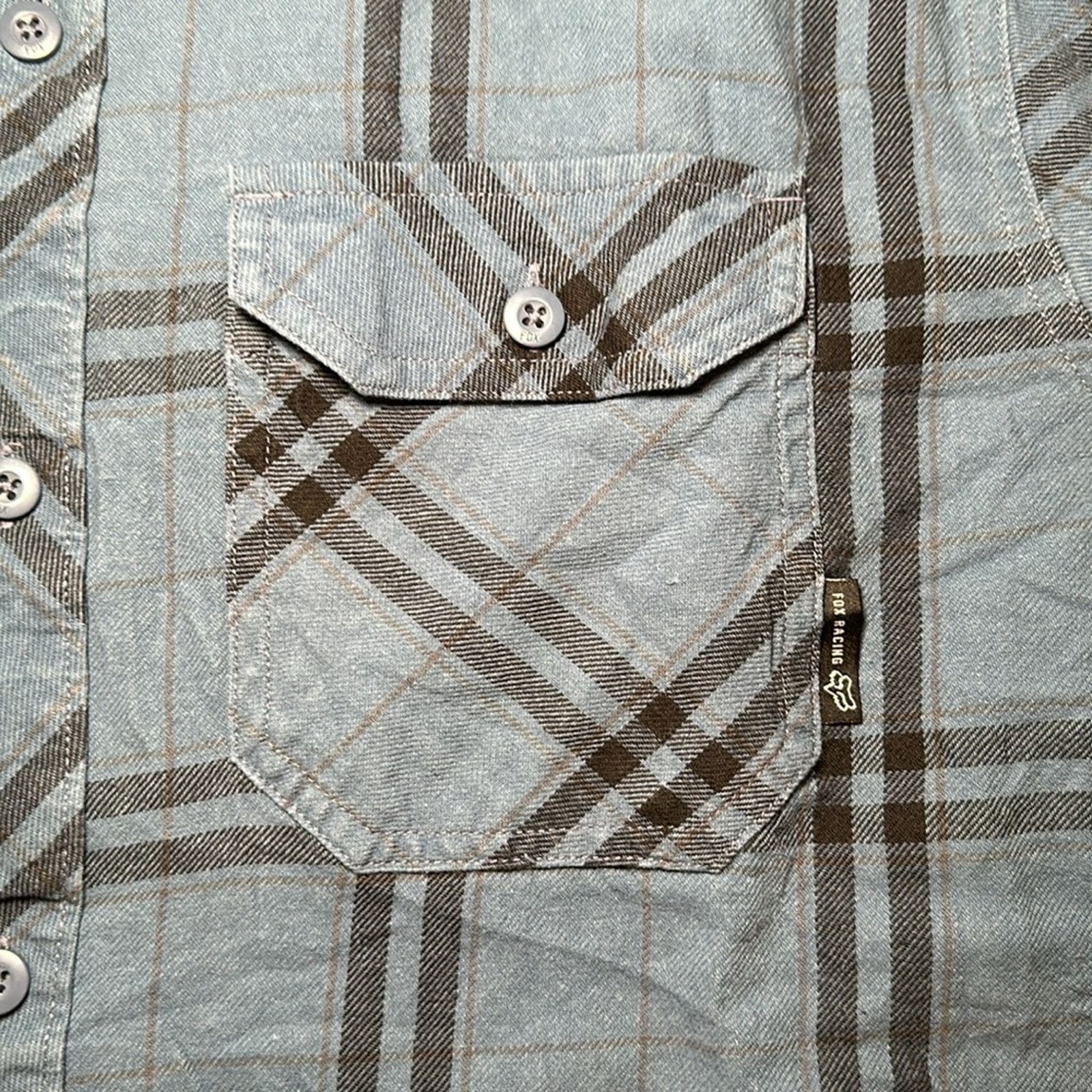 Fox Racing Fox Racing Flannel Long Sleeve Button Down - Large Size US L / EU 52-54 / 3 - 6 Thumbnail