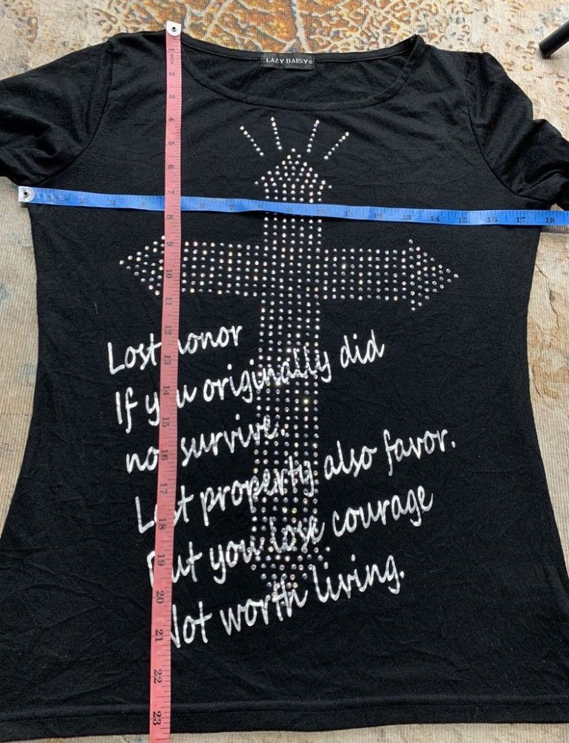 If Six Was Nine Japanese Lazy Daisy poem ifsix lgb style long slevee Size US M / EU 48-50 / 2 - 5 Thumbnail