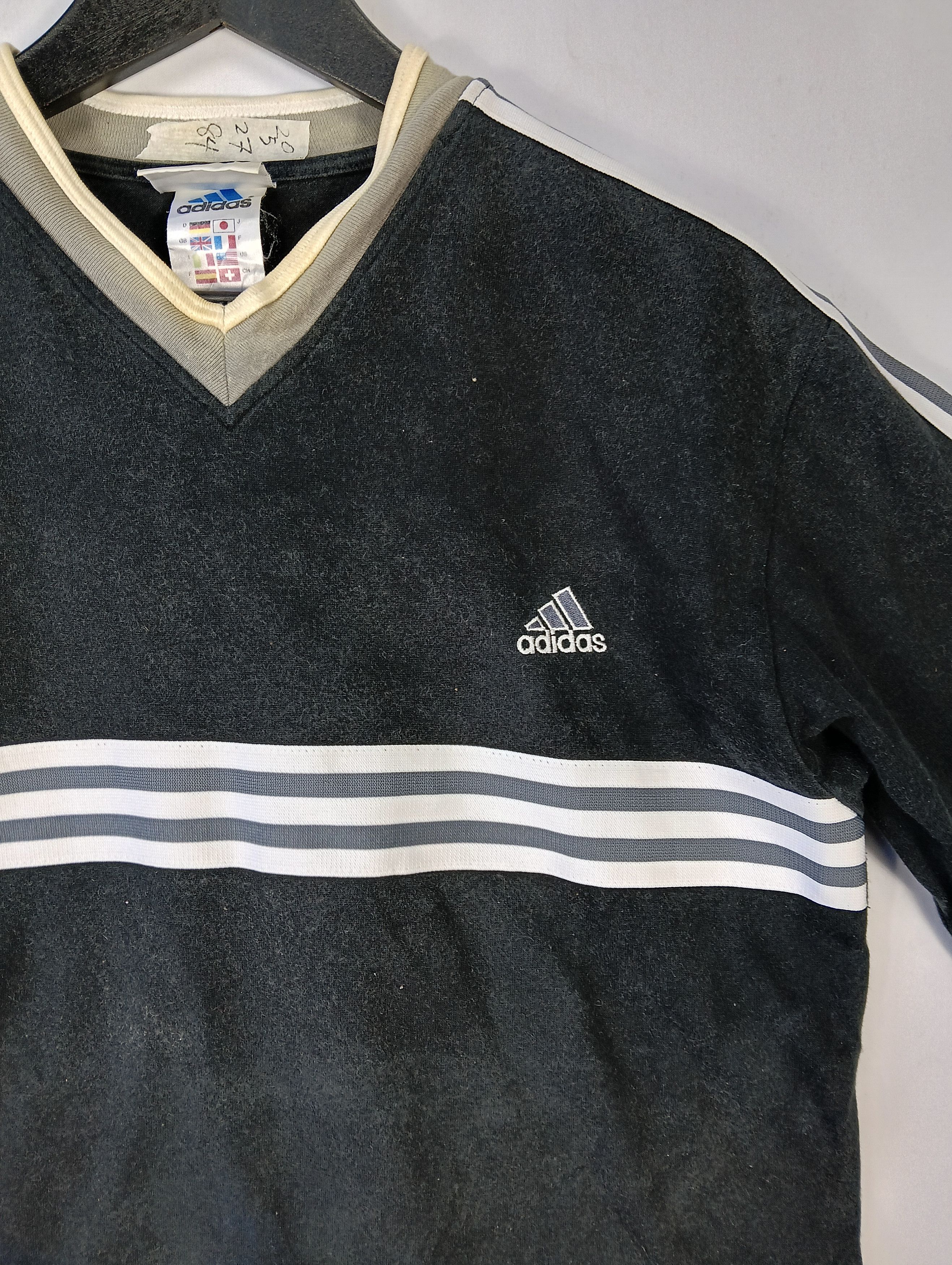Adidas × Vintage vinatge adidas v net stripe Size US M / EU 48-50 / 2 - 4 Thumbnail