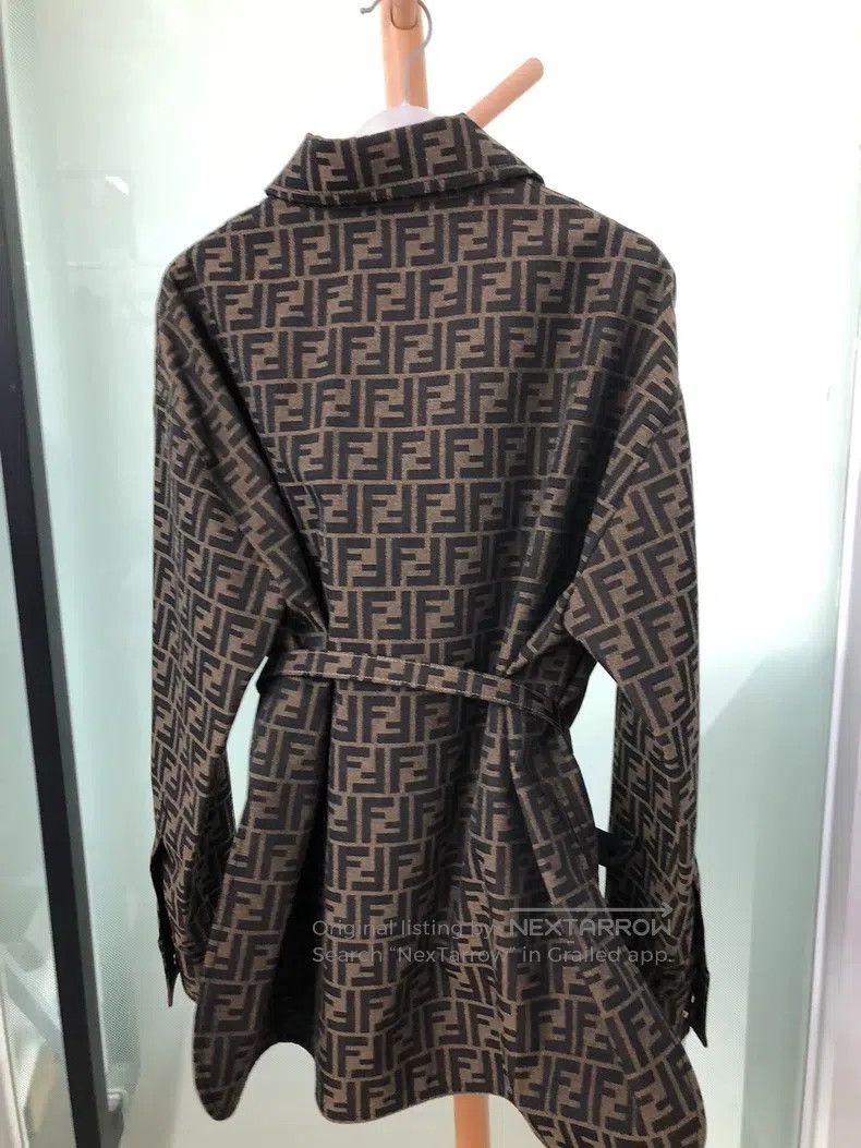 Fendi Fendi Printed Full-Covered Jacket Size XS / US 0-2 / IT 36-38 - 2 Thumbnail