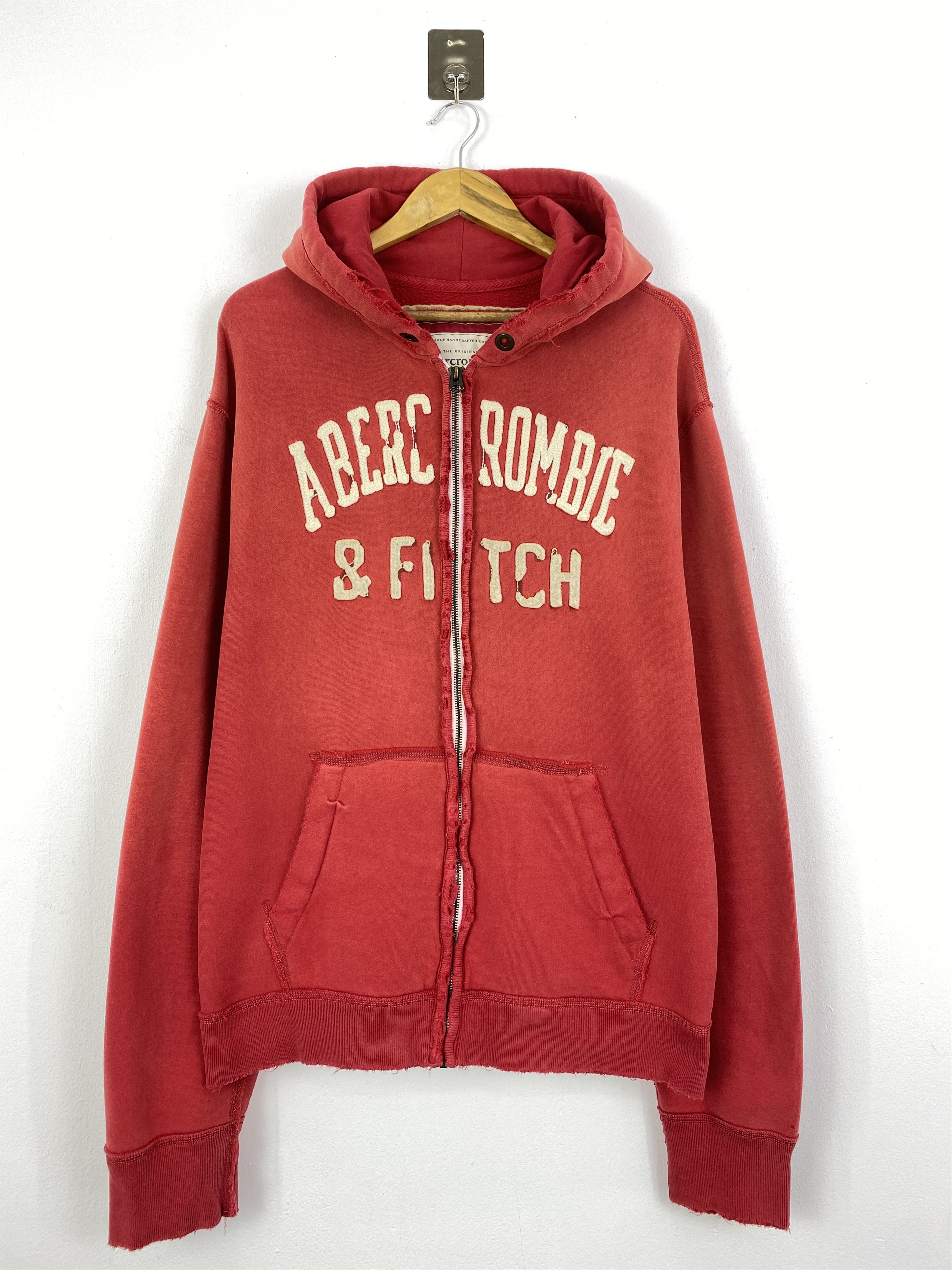 Smock Champion Windbreaker Mens Orange Abercrombie