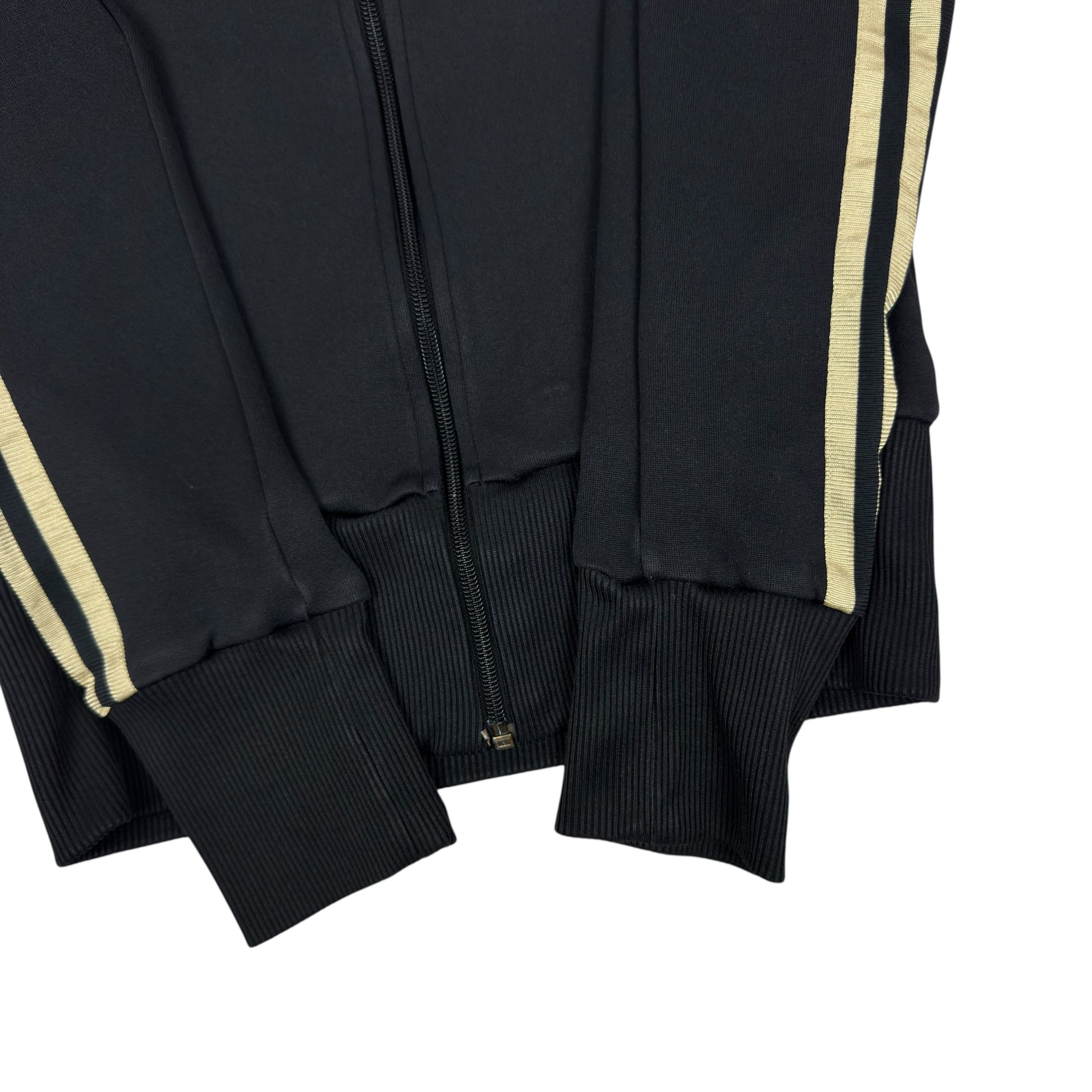 Adidas Adidas Women's Black Gold 3-Stripes Full Zip Hoodie Small Size S / US 4 / IT 40 - 6 Thumbnail