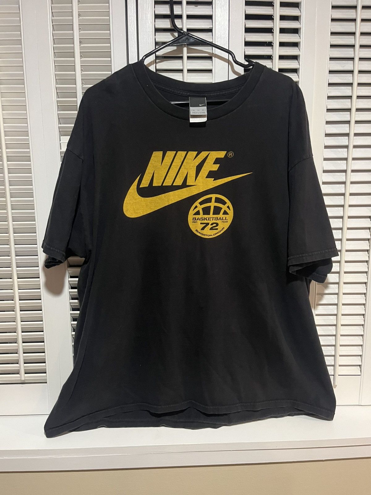 Nike × Vintage Y2K Nike “72 Beaverton Oregon T-Shirt / XXL Size US XXL / EU 58 / 5 - 1 Thumbnail