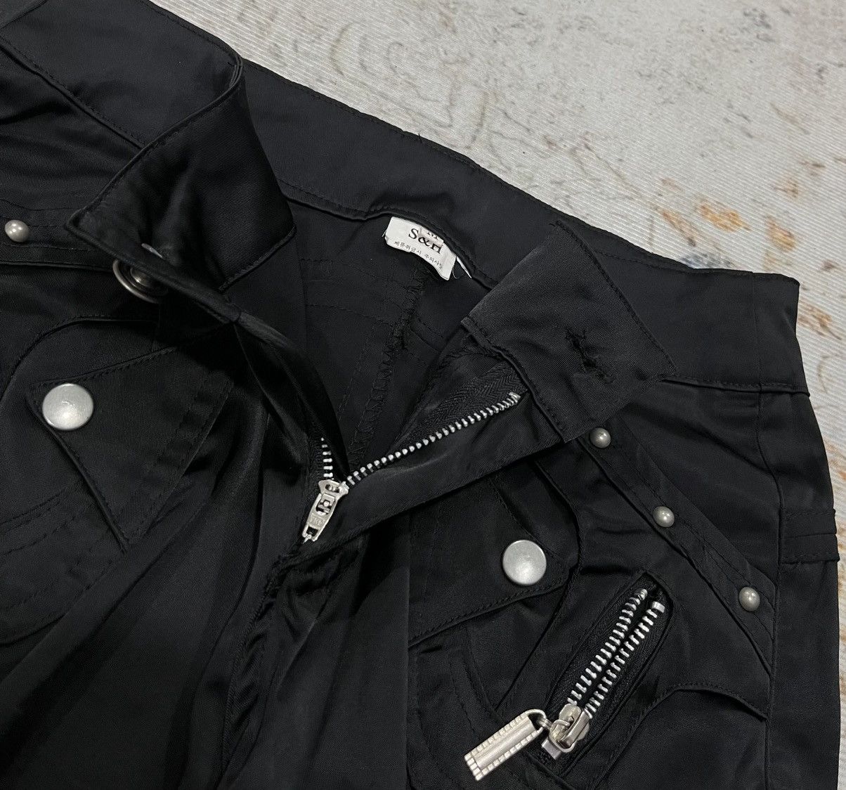 Japanese Brand Multizip Studded Punk Size US 28 / EU 44 - 7 Thumbnail