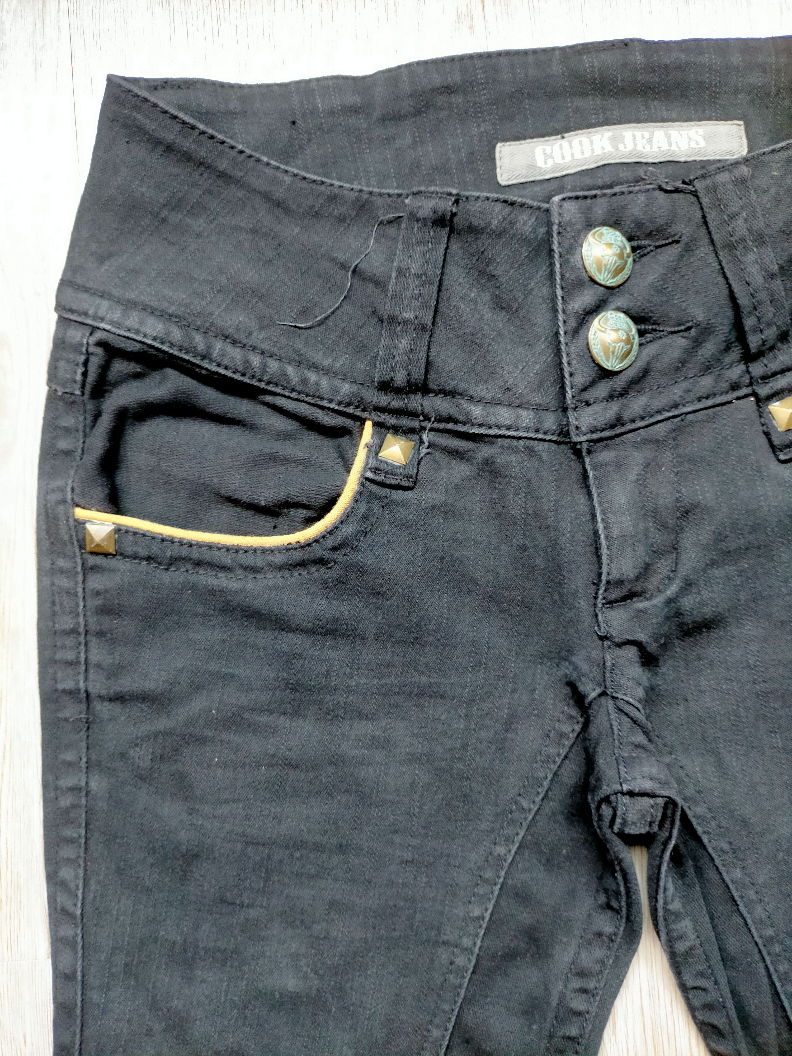 If Six Was Nine Flare Cook Jeans Low Rise Stretch Boot cut Denim Size US 29 - 4 Thumbnail