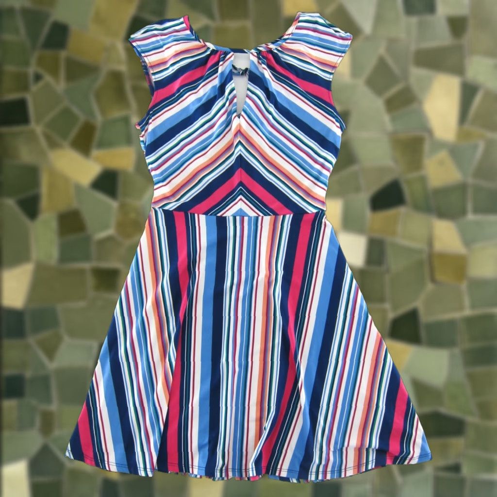 Vintage BeBop NWT Dress Cap Sleeve Stretch Sheath Pink Medium Dress Size M / US 6-8 / IT 42-44 - 1 Thumbnail