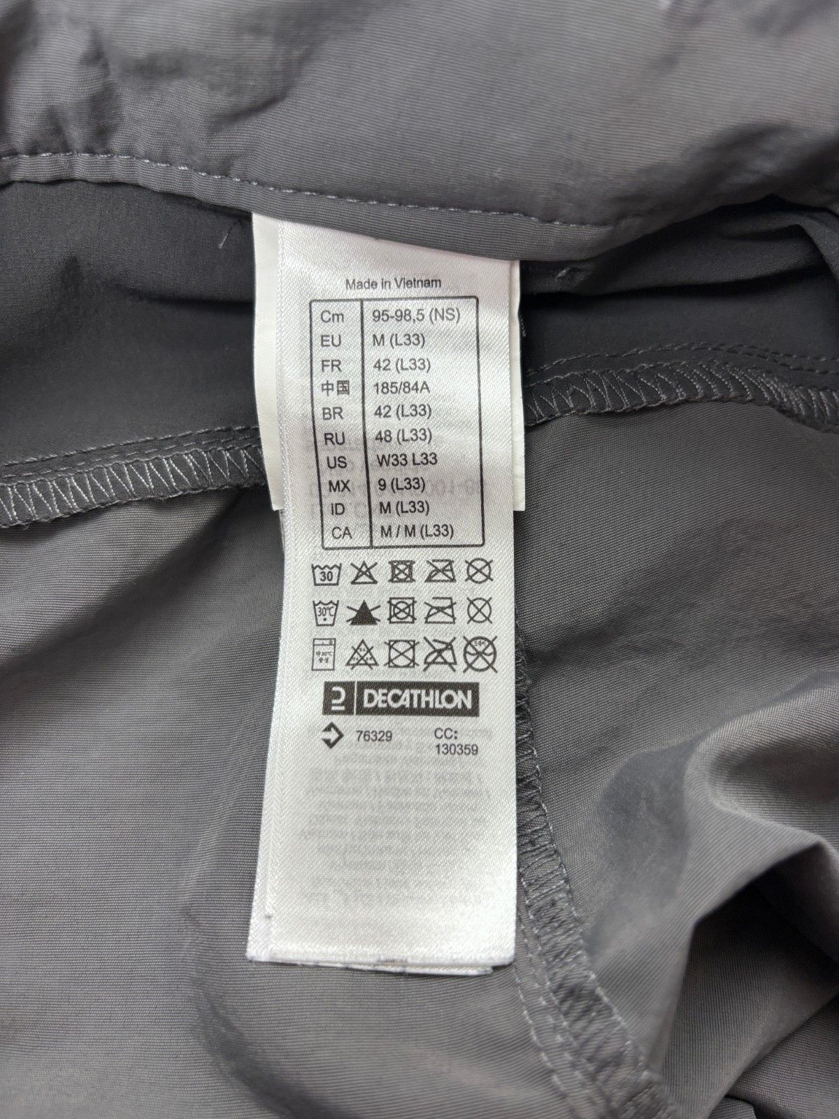 Other Quechua Decathlon MH100 Homme Pants Hiking Outdoor Size M Size US 33 - 8 Thumbnail