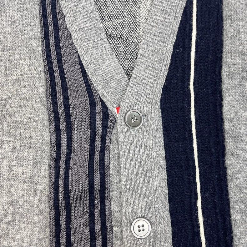 Thom Browne Thom Browne Size 0Grey Vertical Stripe Classic logo half wo Size US XS / EU 42 / 0 - 8 Thumbnail