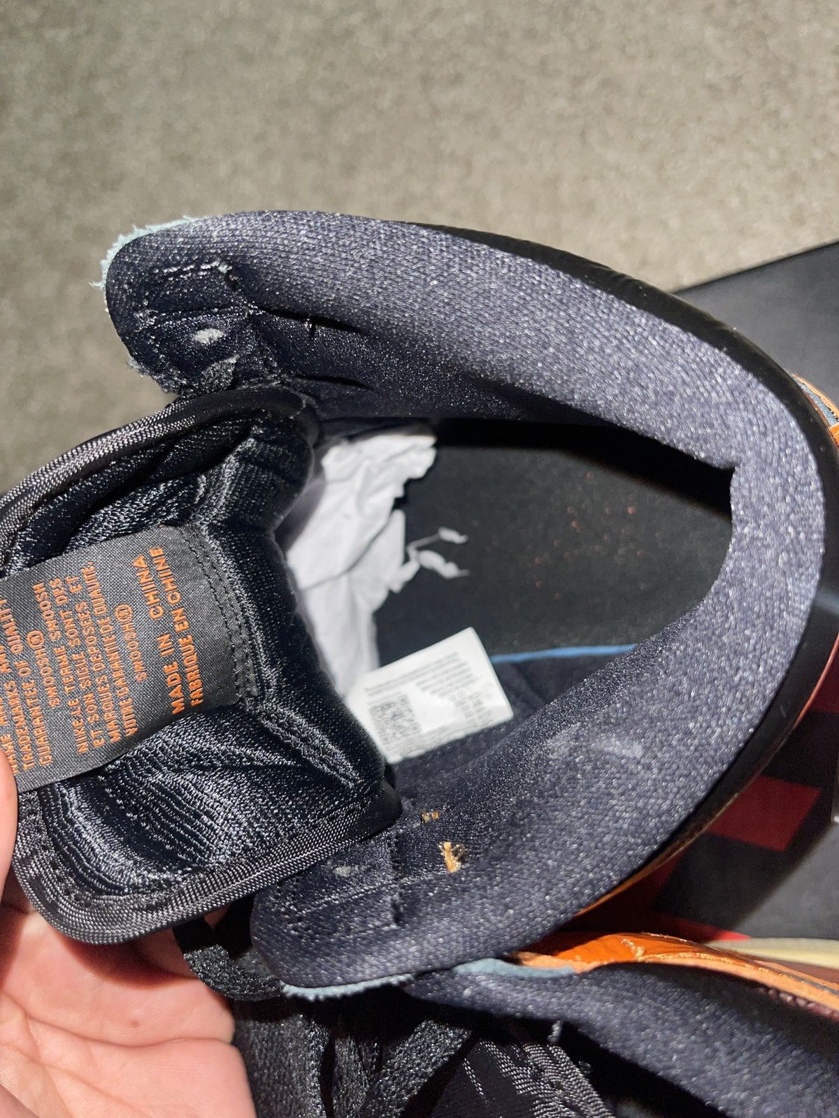 image of Jordan Brand Shattered Backboard Shoes in Black, Men's (Size 10)