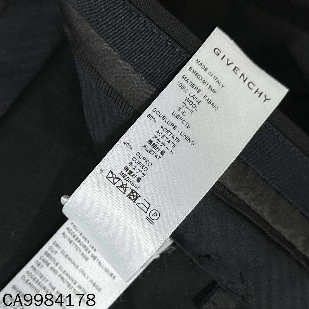 Givenchy GIVENCHY casual slim fit dress trousers 48 99 New Size 48S - 5 Thumbnail