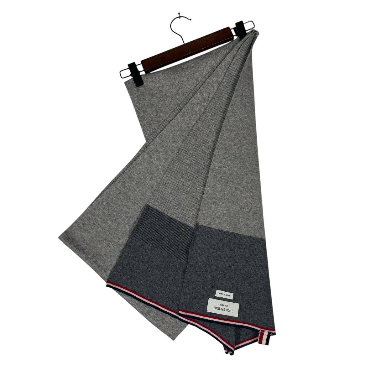 Thom Browne Thom Browne Scarf Muffler Made In Japan Size ONE SIZE - 4 Thumbnail