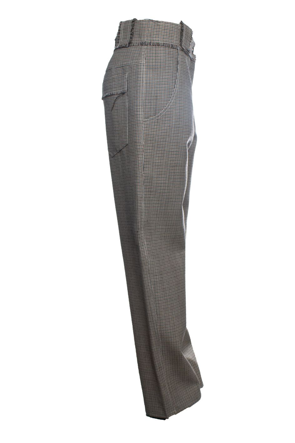 Other Veronique Leroy, pied de poule pantalon Size 28" / US 6 / IT 42 - 3 Thumbnail