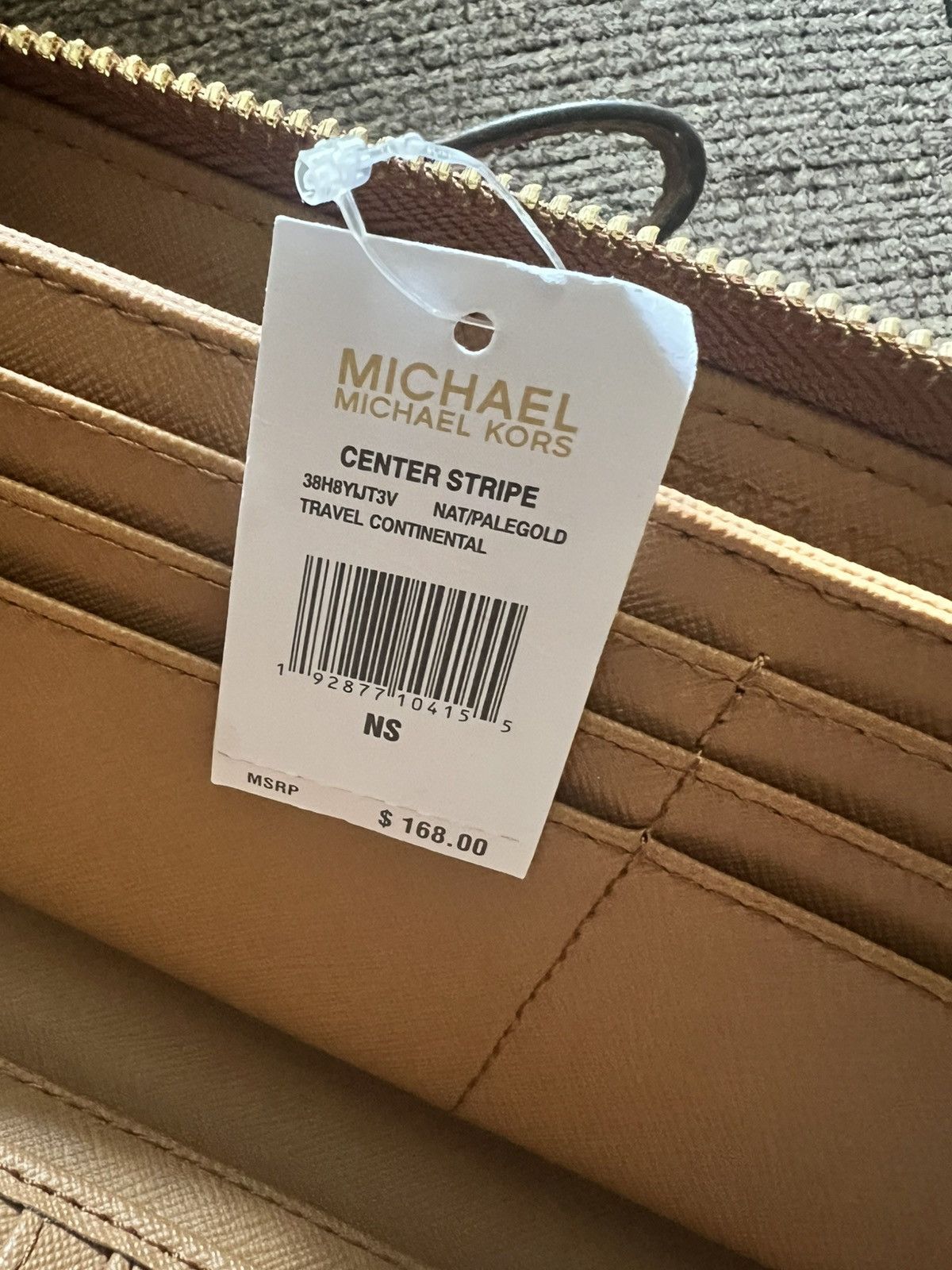 Michael Kors Gold Michael Kors Designer Travel Wallet Size ONE SIZE - 2 Thumbnail