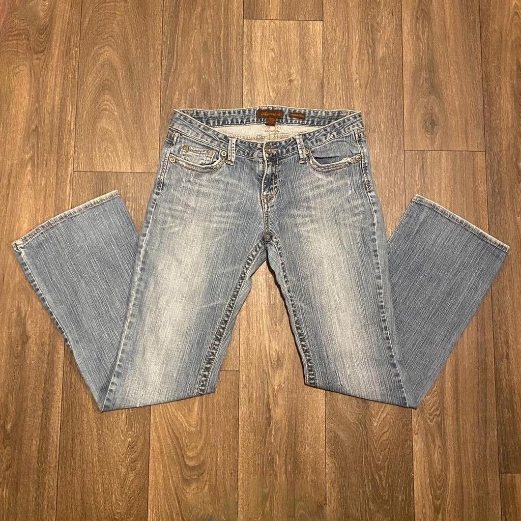 Aeropostale Aeropostale vtg low rise boot cut jeans size 9/10R Size 30" / US 8 / IT 44 - 1 Thumbnail
