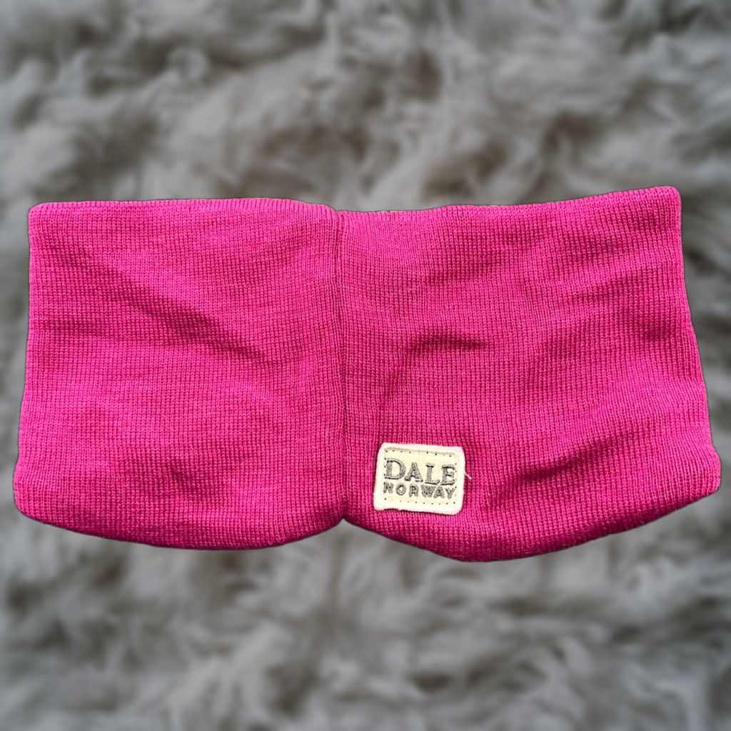 Dale Of Norway Dale of Norway Womens Headband One Size 100% Merino Wool Lined Purple Snowflake Size ONE SIZE - 1 Thumbnail