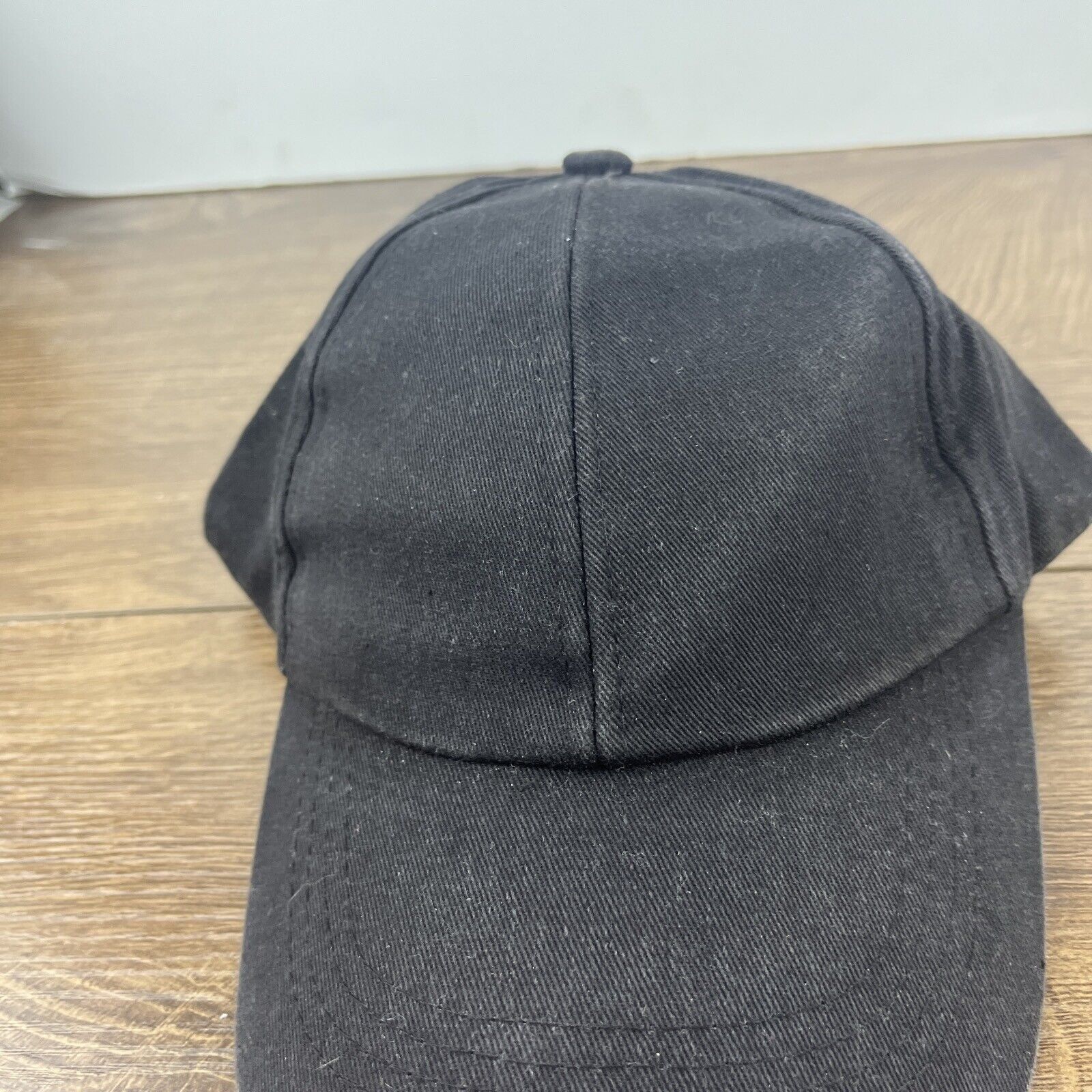 Other Black Baseball Hat Black Baseball Cap Hat Adjustable Adult S Size ONE SIZE - 6 Thumbnail