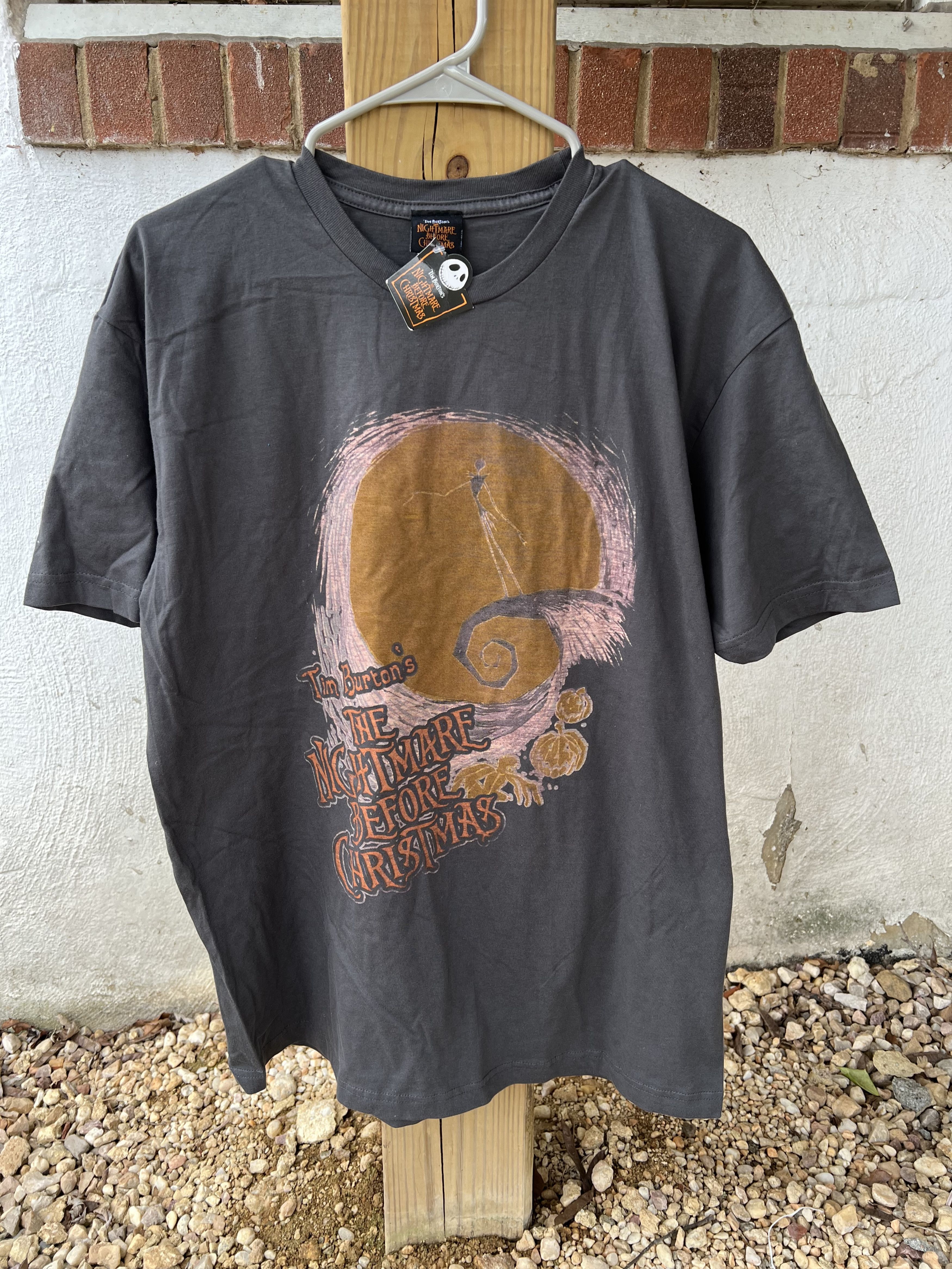 Disney 2000s The Nightmare Before Christmas Tee Grey Size US L / EU 52-54 / 3 - 1 Thumbnail