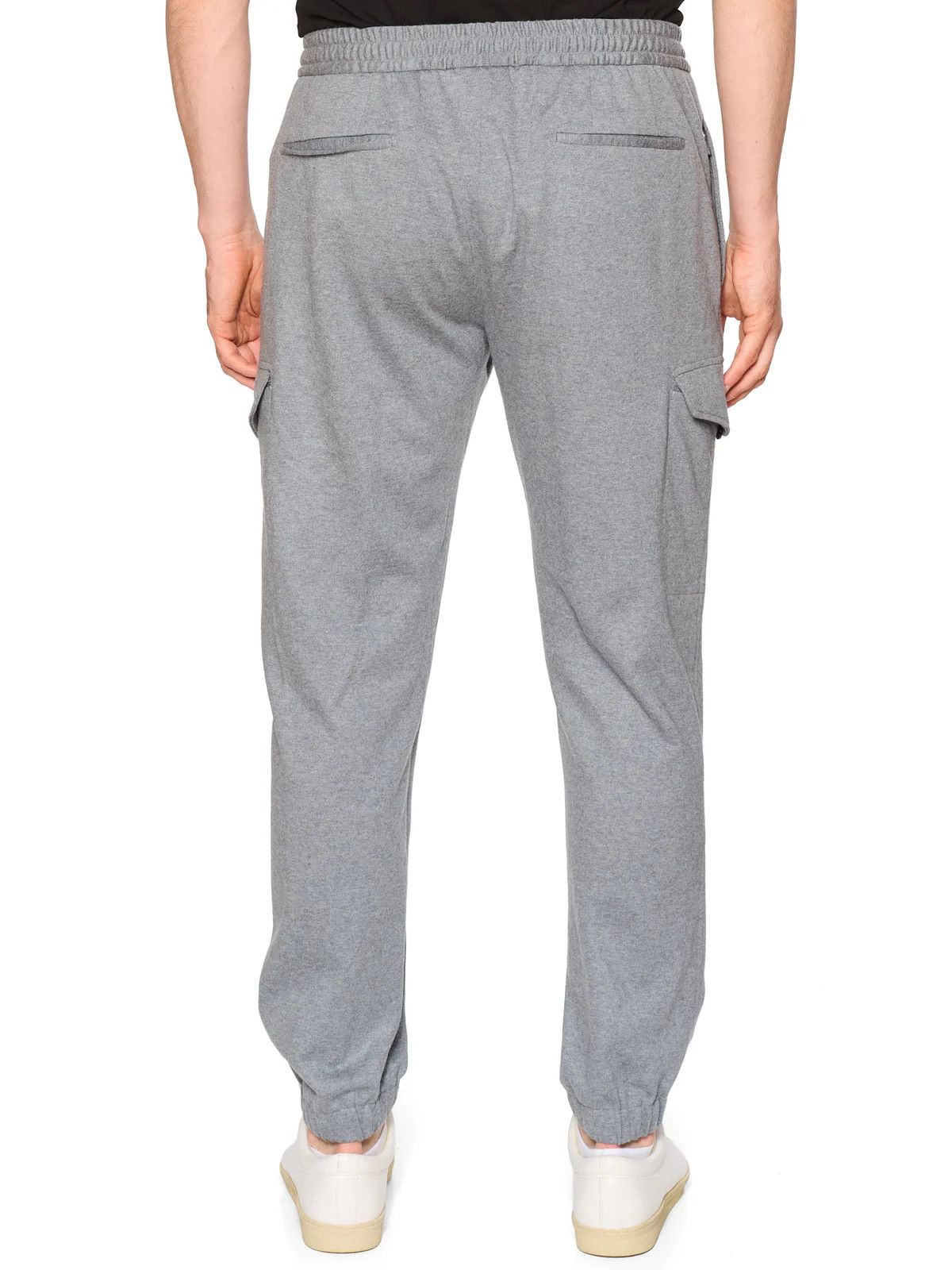 Ermenegildo Zegna ERMENEGILDO ZEGNA Gray Wool Cargo Sweatpants EU 52 NEW US 36 Size US 36 / EU 52 - 2 Thumbnail