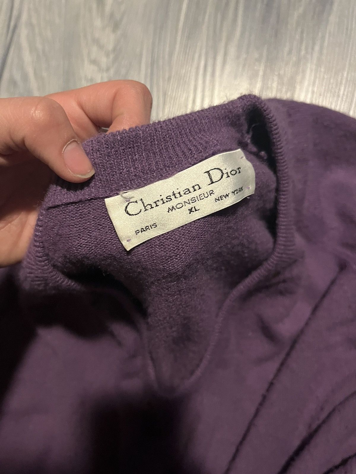 Christian Dior Monsieur Christian Dior sweater Size US XL / EU 56 / 4 - 4 Thumbnail