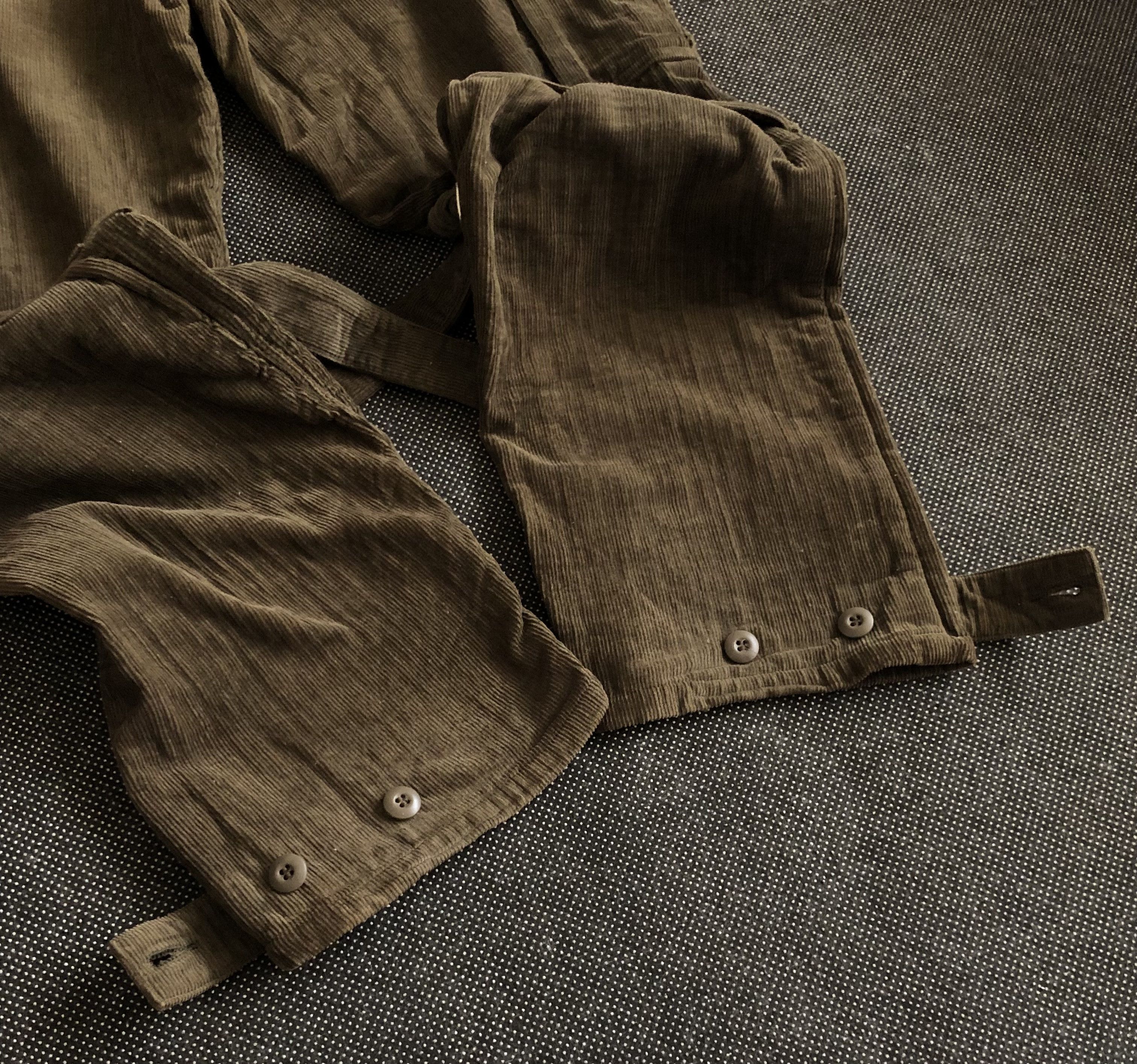 Hex Antistyle RARE🔥JAPAN HEX ANTI STYLE BONDAGE CARGO CORDUROY PANTS Size US 36 / EU 52 - 5 Thumbnail