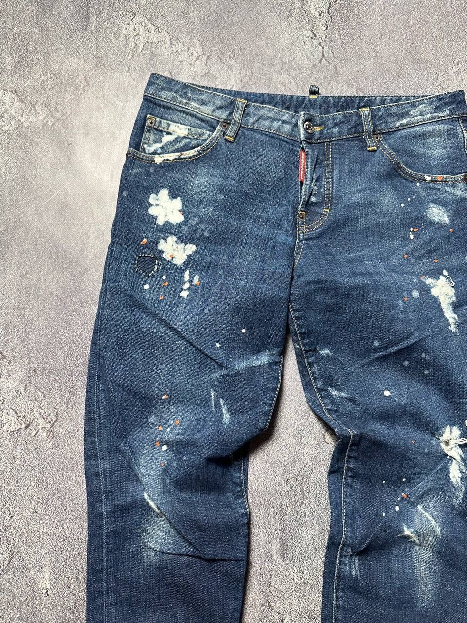 Dsquared2 × Jean Crazy Distressed Jean Dsquared2 Hockney Jean Size US 26 / EU 42 - 4 Thumbnail
