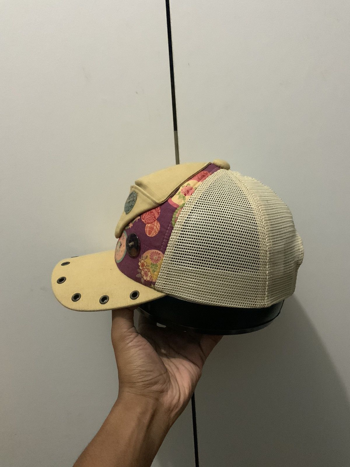 Unsound Rags Obo Japanese Brand Patchwork Trucker Hat Size ONE SIZE - 2 Thumbnail