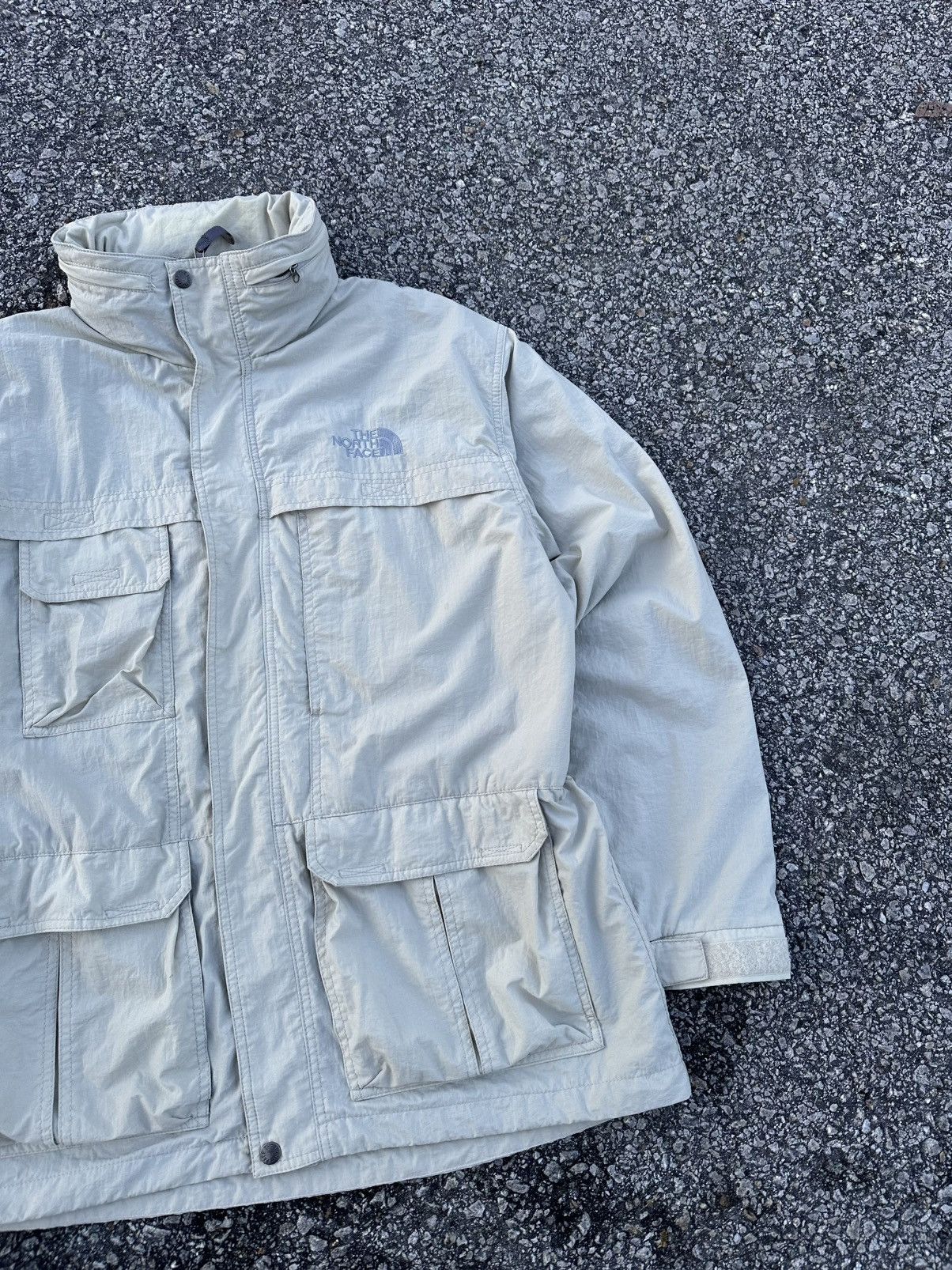 The North Face 👹The North Face Cream Utility Jacket Size US XL / EU 56 / 4 - 6 Thumbnail