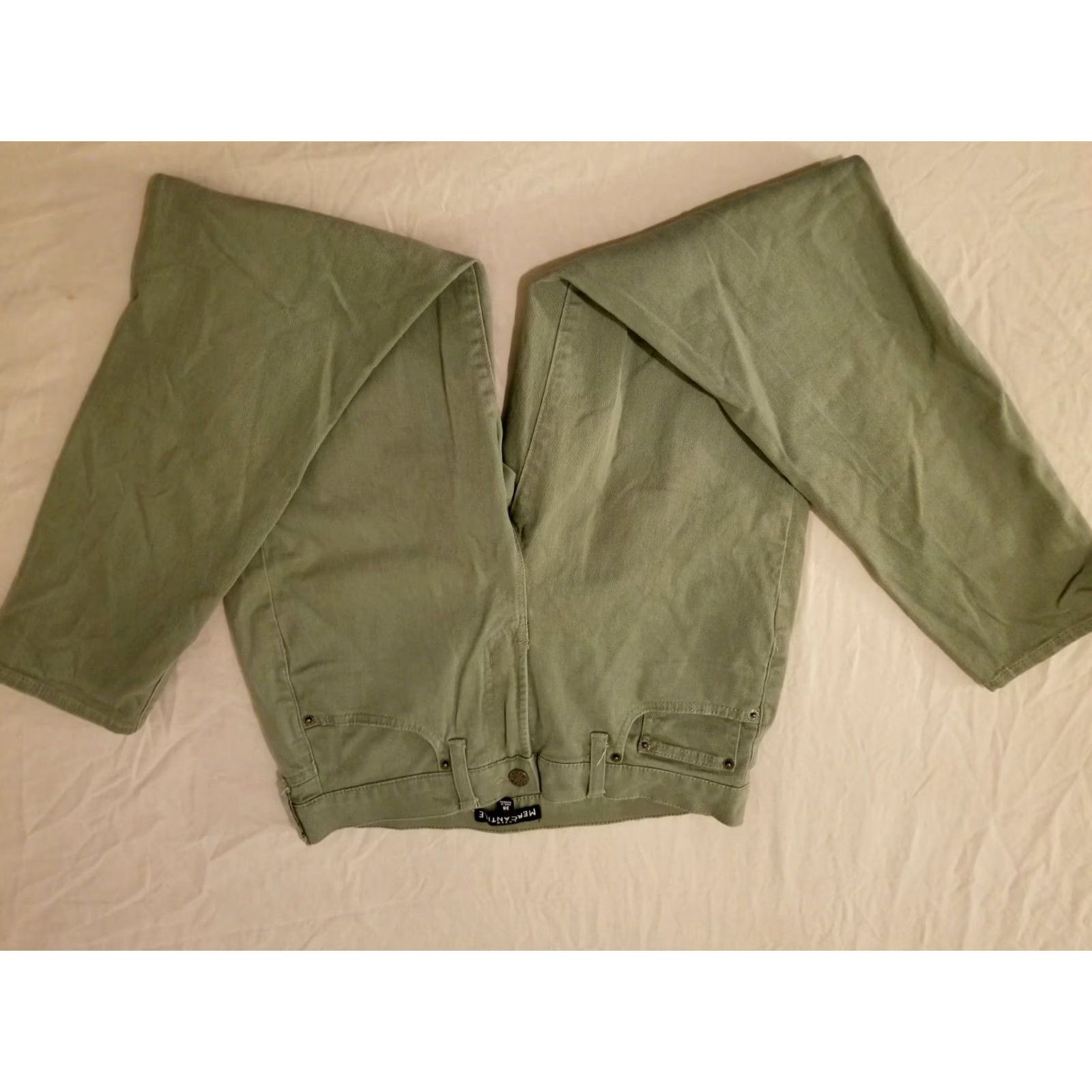 J.Crew Womens J. Crew Jeans Pants 28 Green 30x26 Legging Skinny Jeans Shirt (adjusted for structure) Size 28" / US 6 / IT 42 - 2 Thumbnail