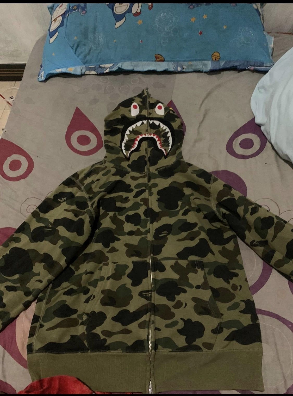 Bape Bape ponr camo Size US L / EU 52-54 / 3 - 1 Thumbnail