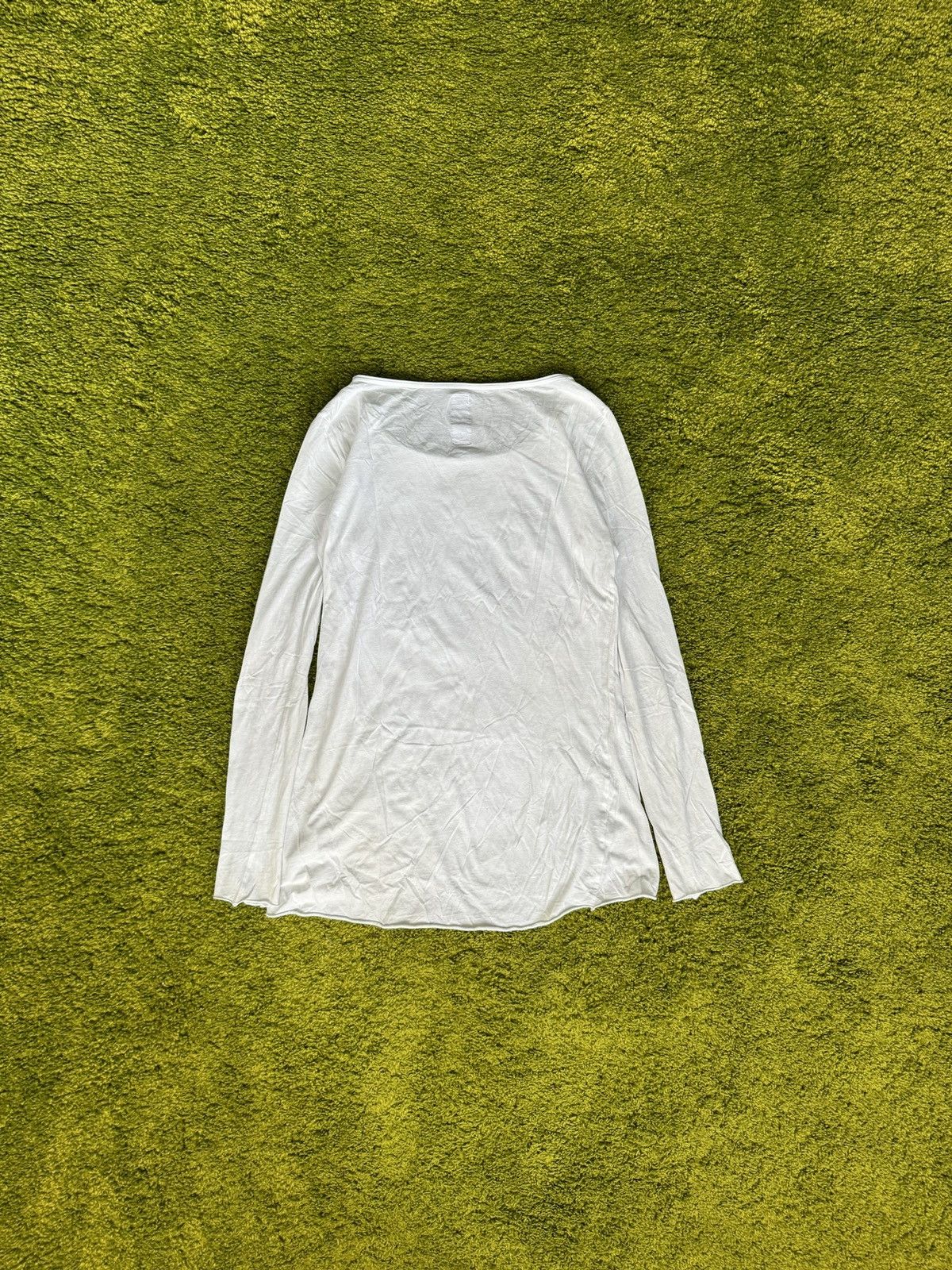 Designer × Thom Krom Thom Krom Avant garde minimalist white longsleeve Size L / US 10 / IT 46 - 2 Thumbnail