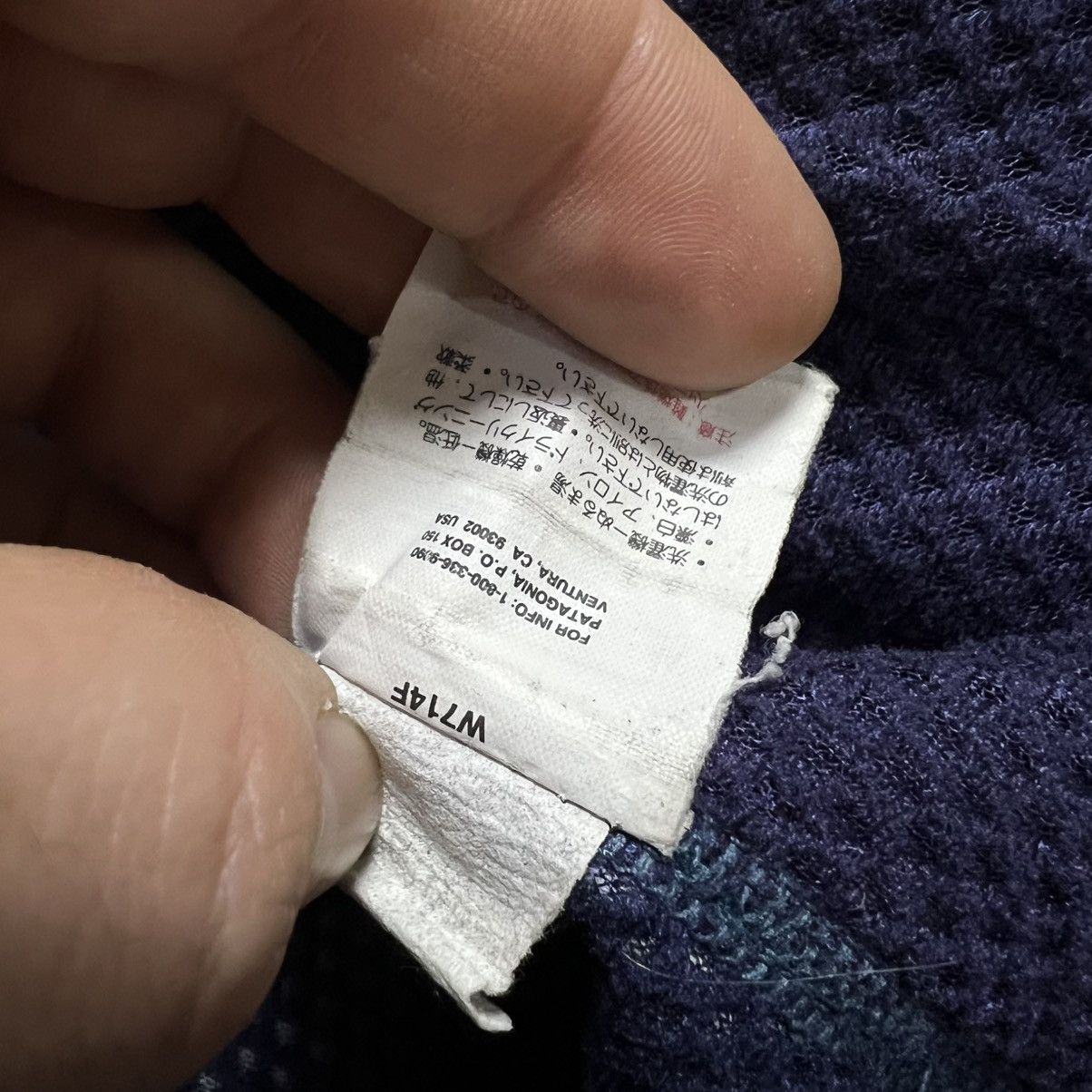 Patagonia × Vintage Vintage Patagonia Fleece Zip Jacket sweater Y2K made in USA🇺🇸 Size US L / EU 52-54 / 3 - 18 Thumbnail