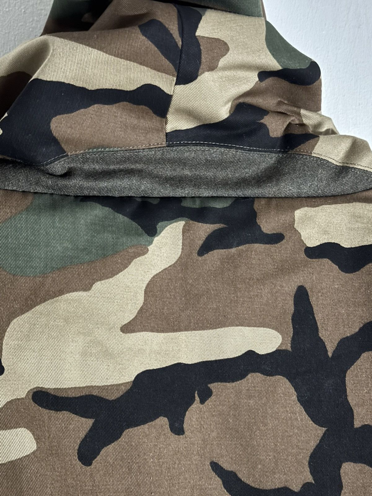 Japanese Brand Les Six SS 23 Oversized Camo Hoodie Size US M / EU 48-50 / 2 - 5 Thumbnail