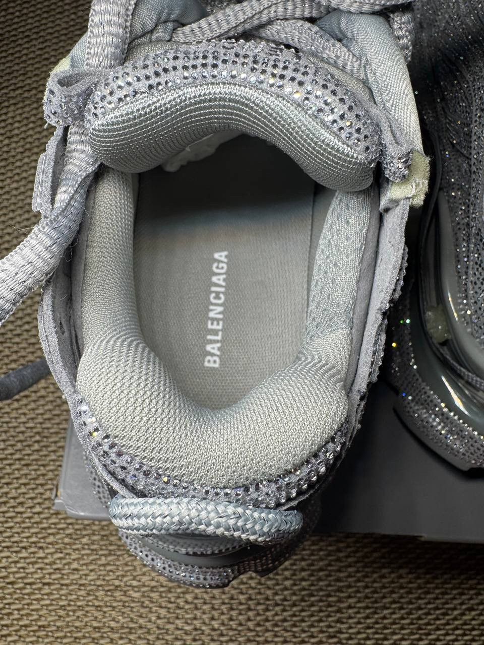 Balenciaga Balenciaga Rhinestone Runner Size US 7 / IT 37 - 8 Thumbnail