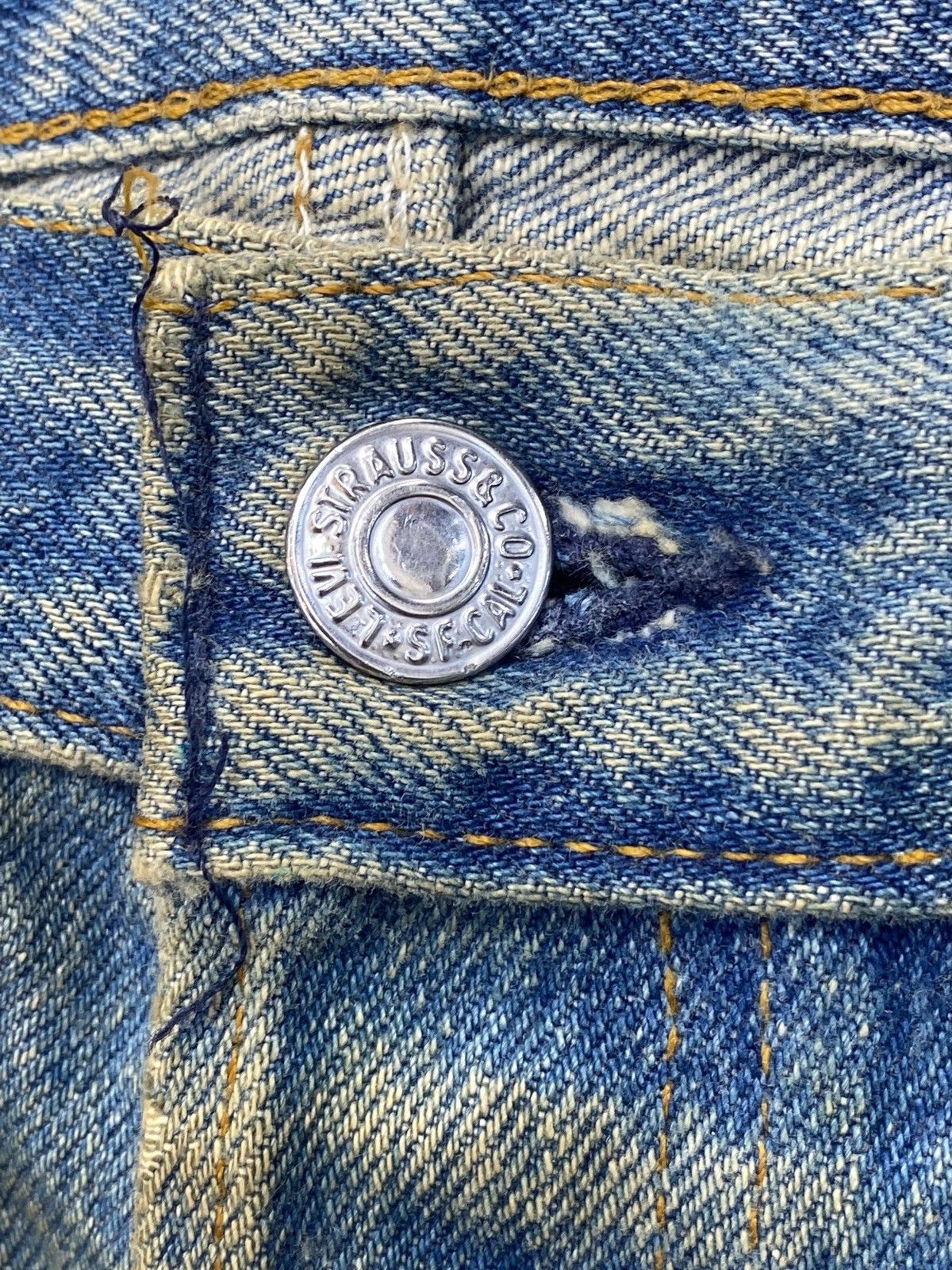 Levi's Levi’s 501 90’s Mud Wash Ripped Jeans Size US 34 / EU 50 - 12 Thumbnail