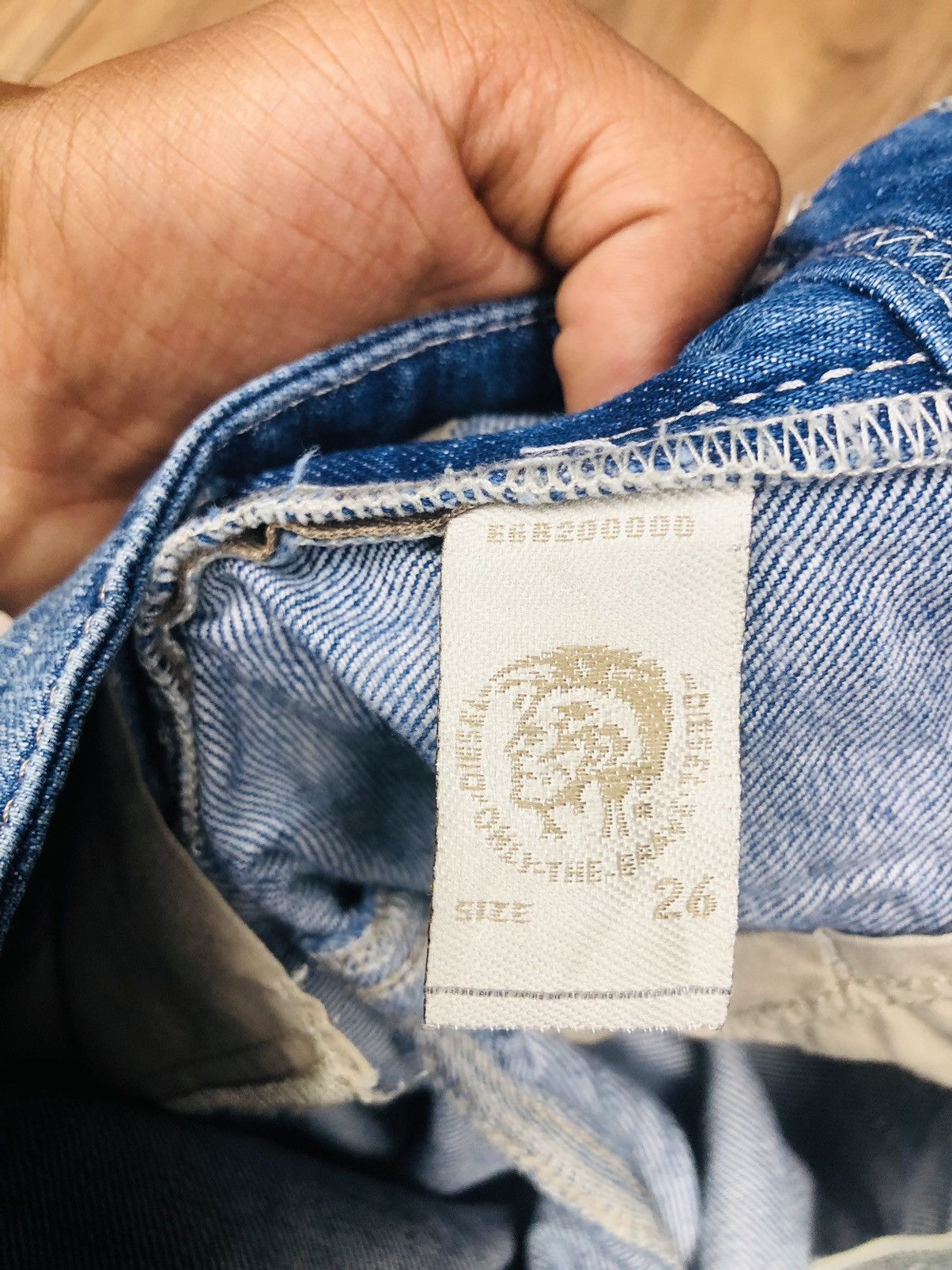 Diesel Diesel Industry Distress Jeans (34) Size 26" / US 2 / IT 38 - 16 Thumbnail